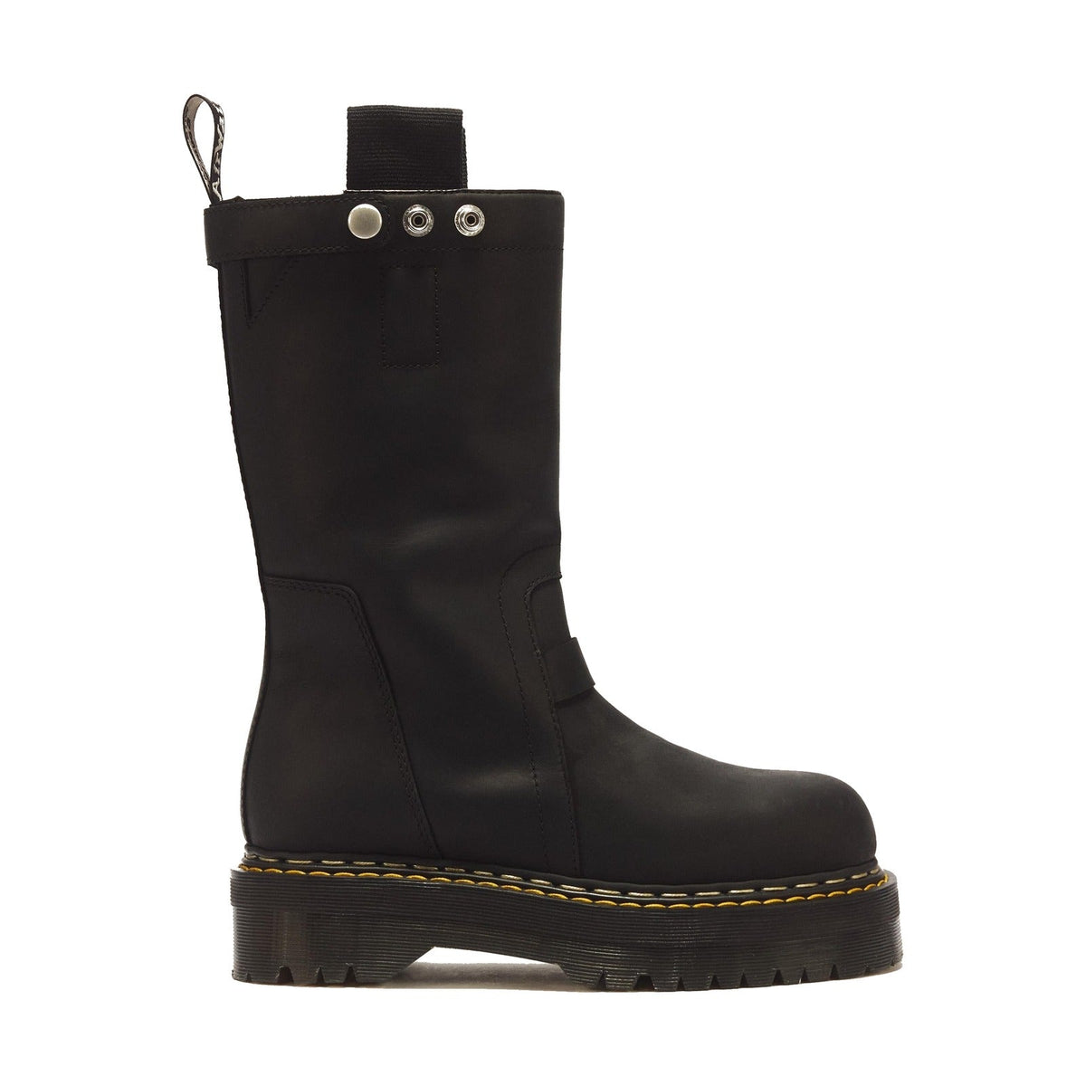 Dr. Martens x Rick Owens Quad Sole Pull On Boot black — official Dr. Martens