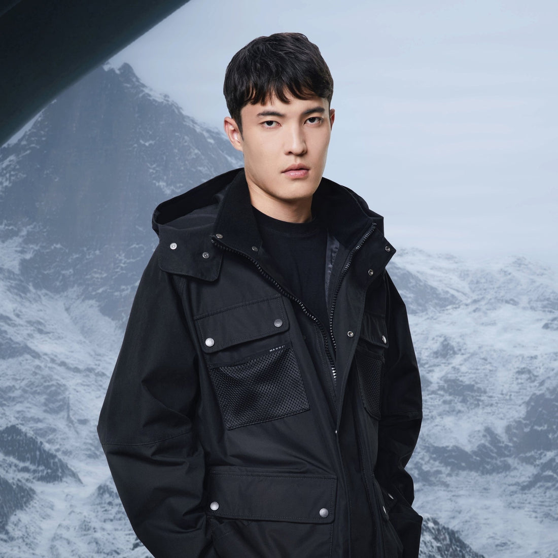 eYe JUNYA WATANABE MAN x Mammut FW26 official campaign look