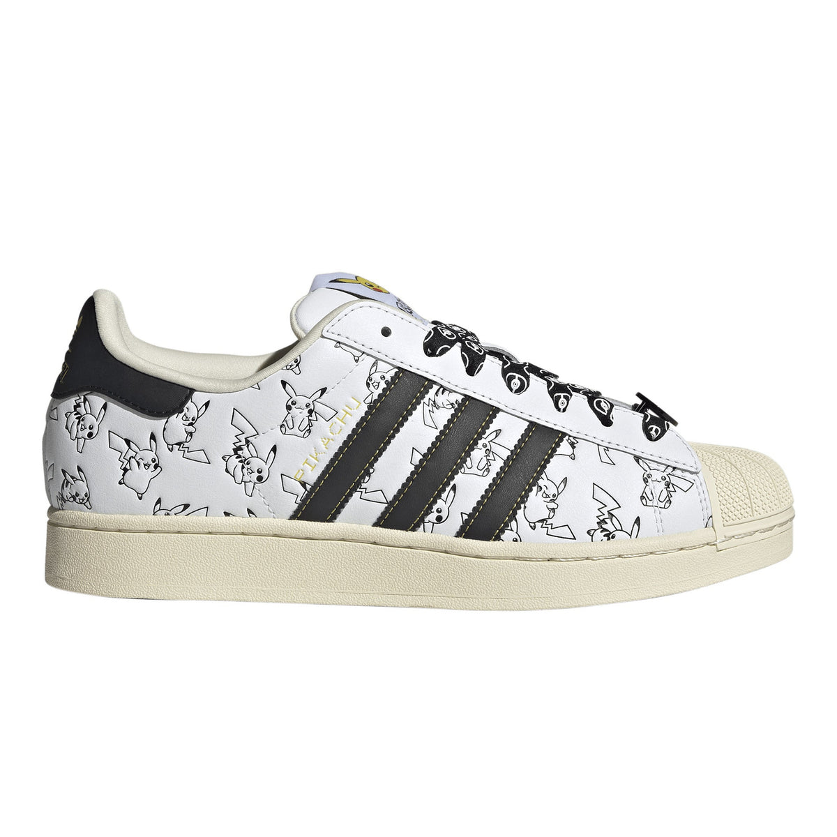 Pokémon x adidas Superstar Pikachu White & Charmander