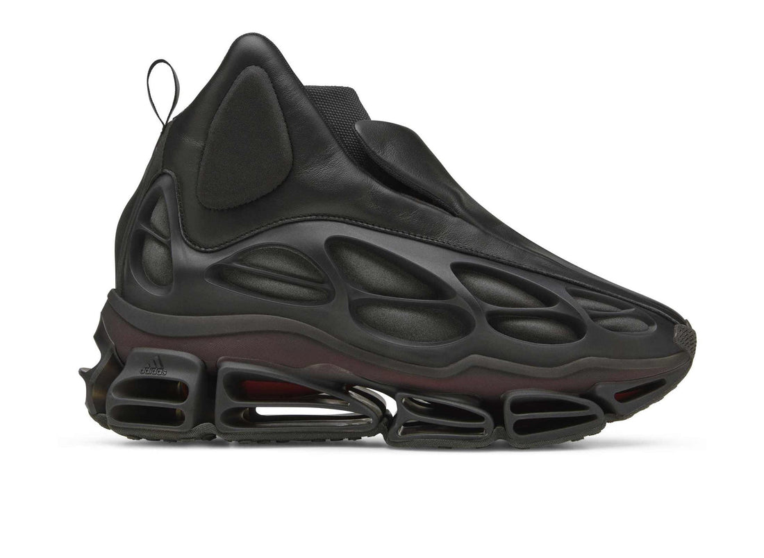 Adidas × Willy Chavarria Megaride Bones Core Black KJ2033 — lateral
