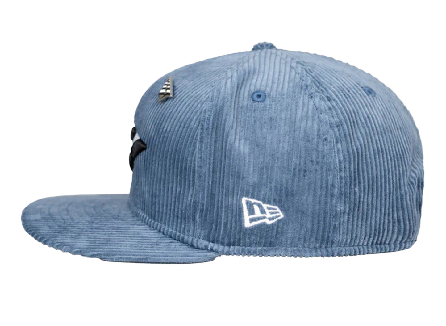 Paper Planes The Original Corduroy 9Fifty Snapback Crown Hat in Steel Blue