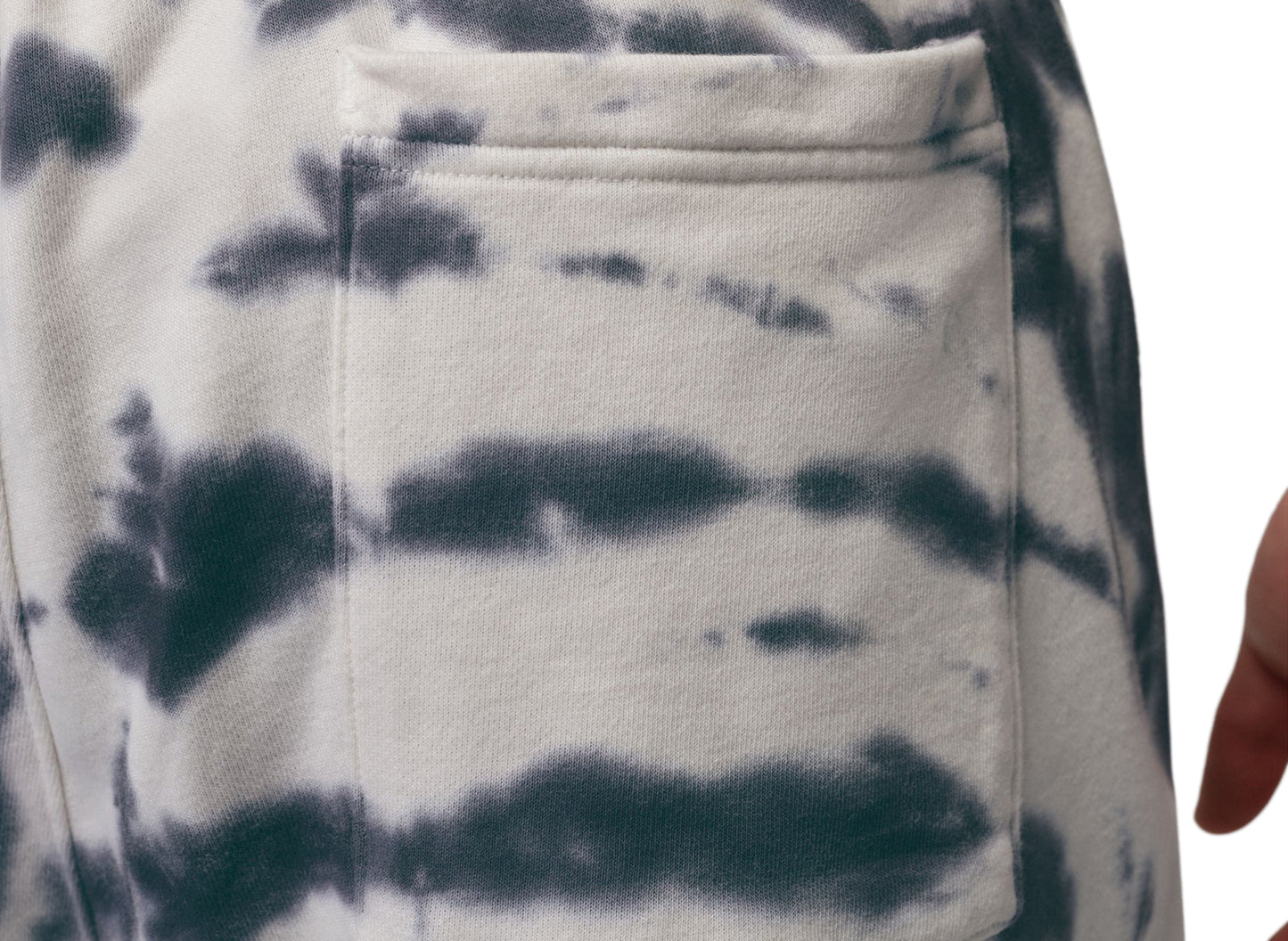 Jordan Brooklyn Fleece Tie-Dye Festival Short in Sail