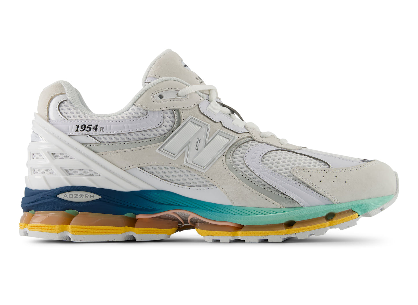 New Balance 1954R U19549XD Reflection White Bright Mint view 1