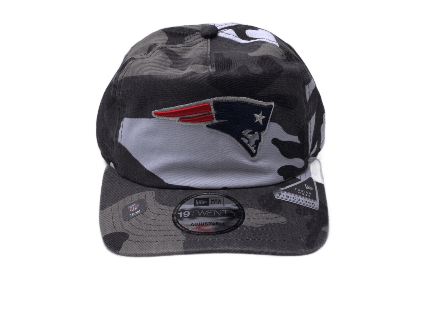 New Era 19Twenty New England Patriots in Washed Camo