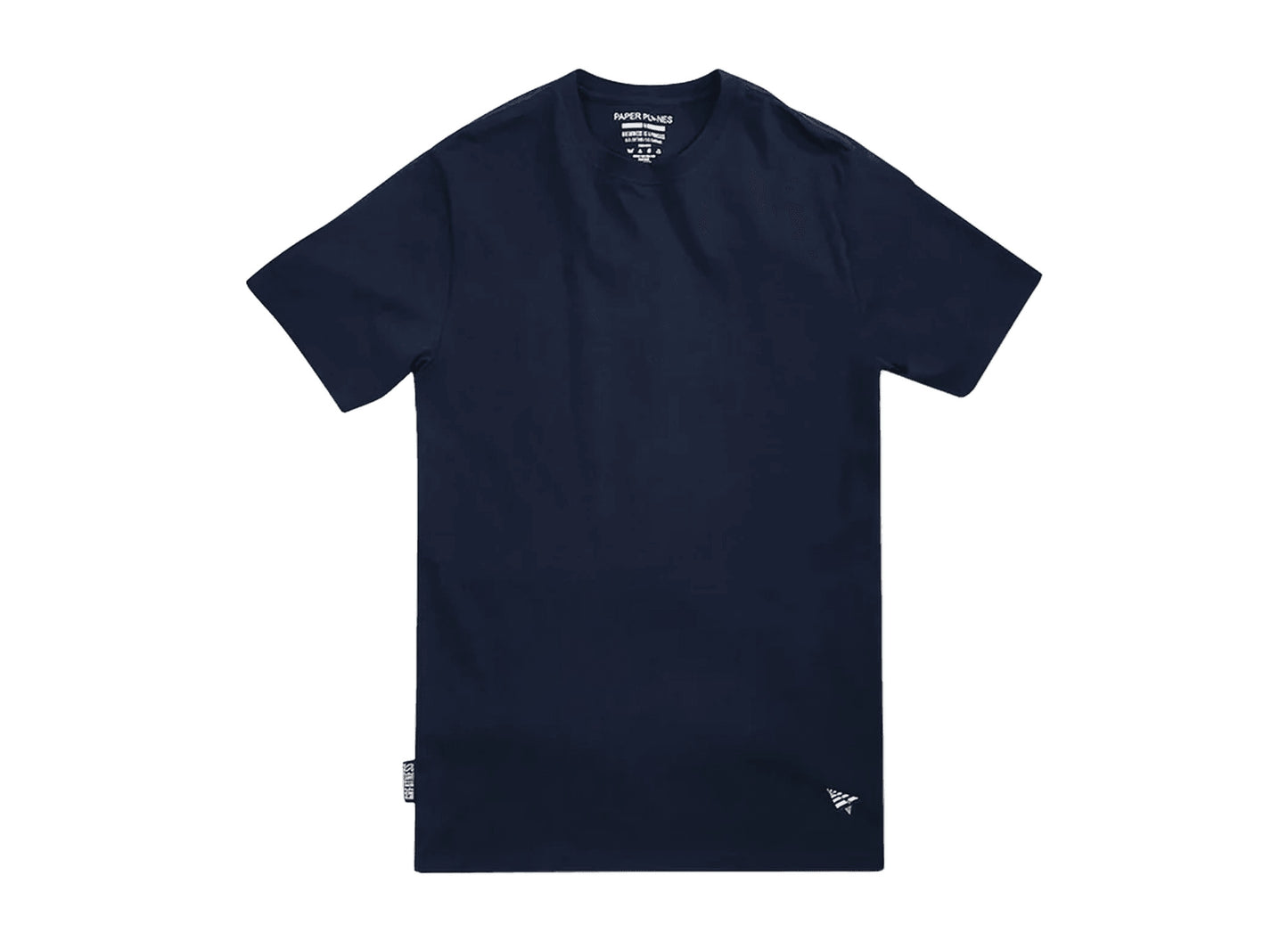 Paper Planes Essential 3 Pack Crew Neck Tees in Midnight Navy - view 2