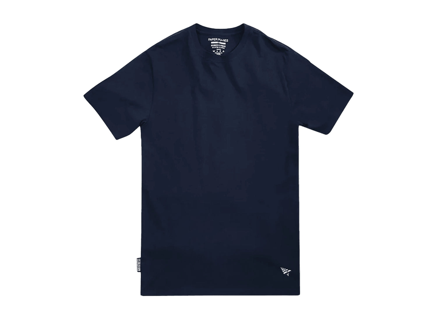 Paper Planes Essential 3 Pack Crew Neck Tees in Midnight Navy - view 2