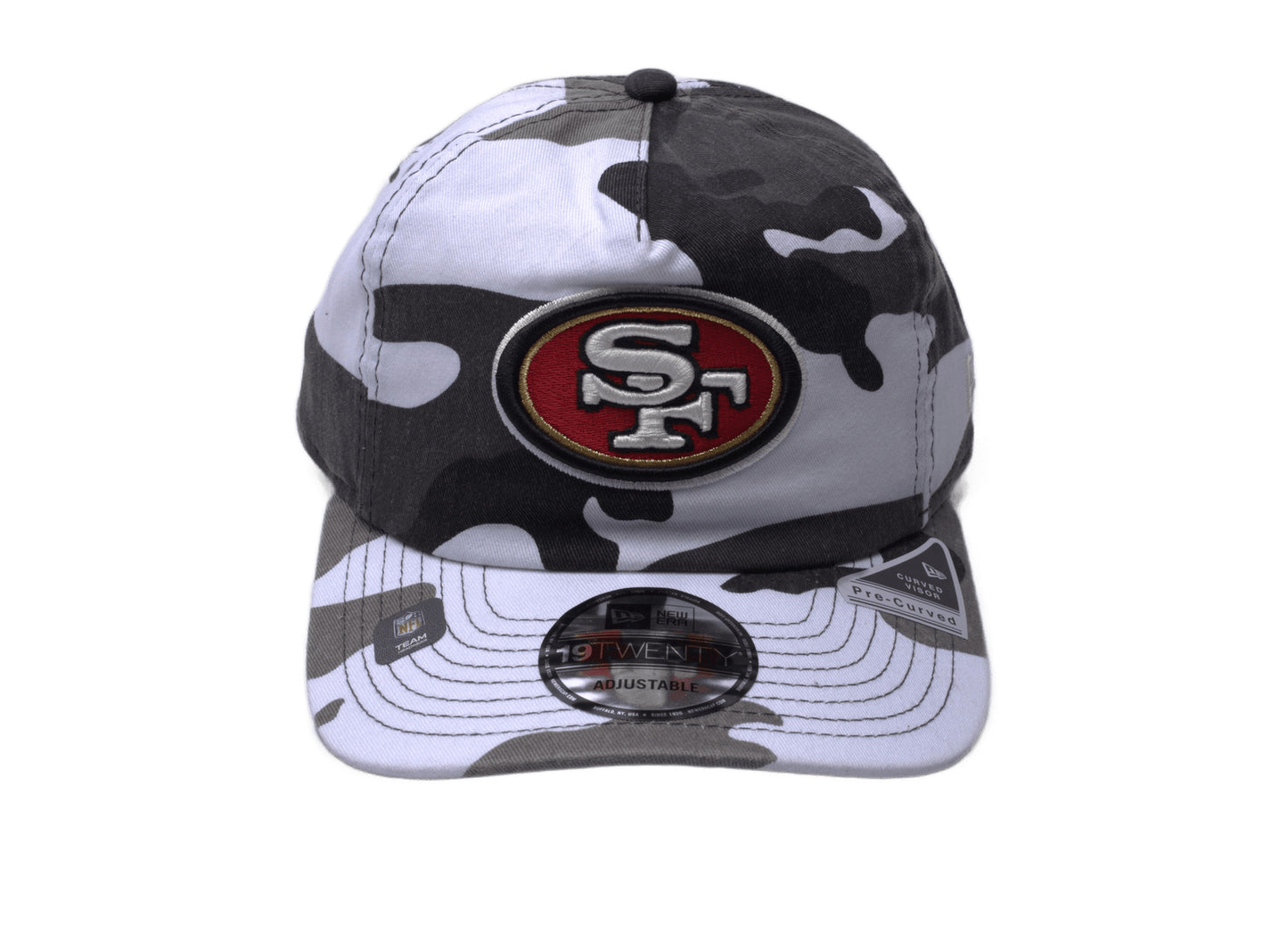 New Era 19Twenty San Francisco 49ers in Washed Camo