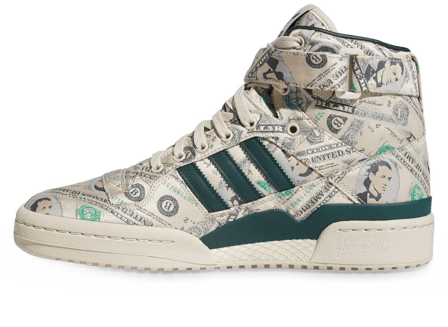adidas Jeremy Scott Forum Wings 1.0 "Money" (NO BOX)