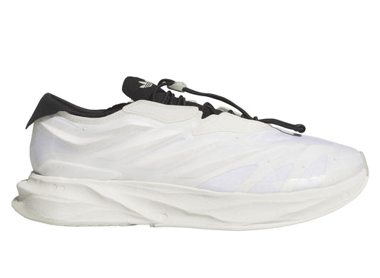 Adidas Terra Mono Lightstrike in Core White and Off White, men's lace-up sneaker, lateral view