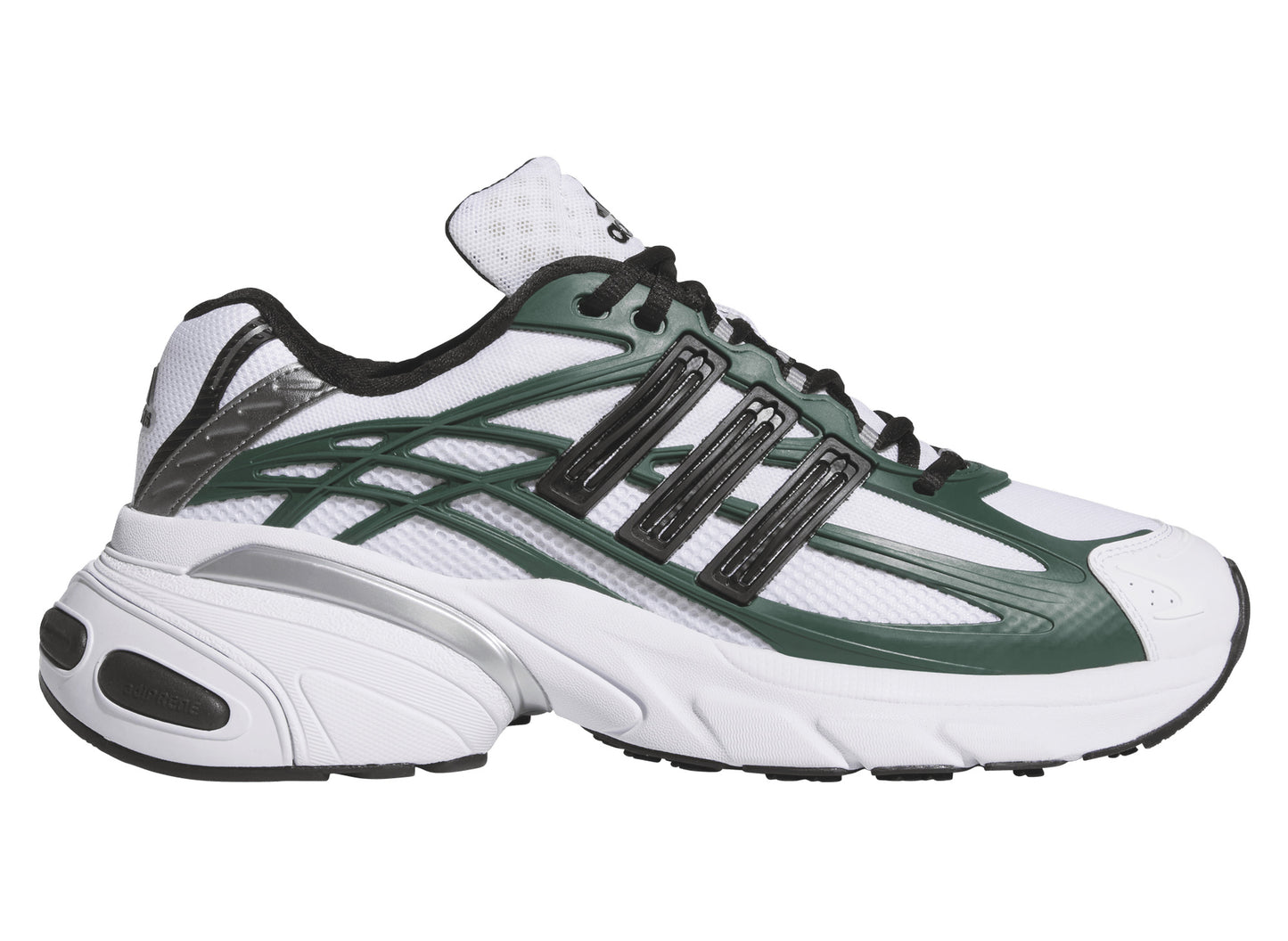 adidas Adistar XLG 2.0 in Footwear White / Core Black / Collegiate Green