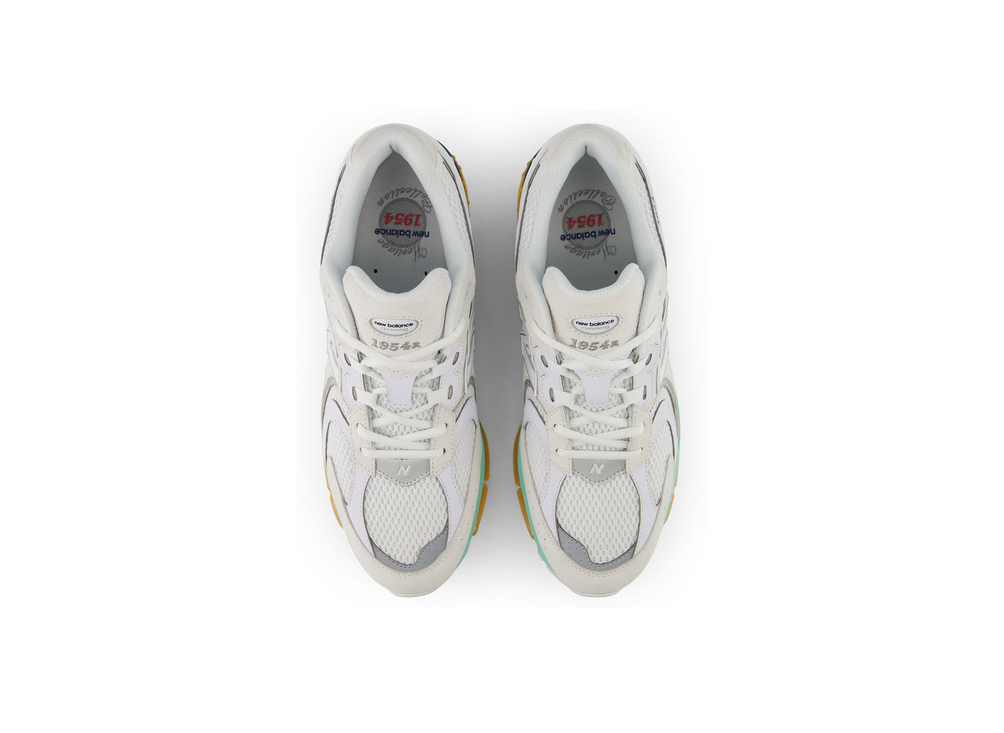 New Balance 1954R U19549XD Reflection White Bright Mint view 2