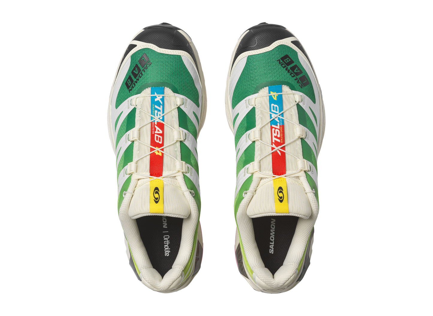 Salomon XT-4 OG L49216800 Vanilla Ice / Acid Lime / Pink Frosting view 2