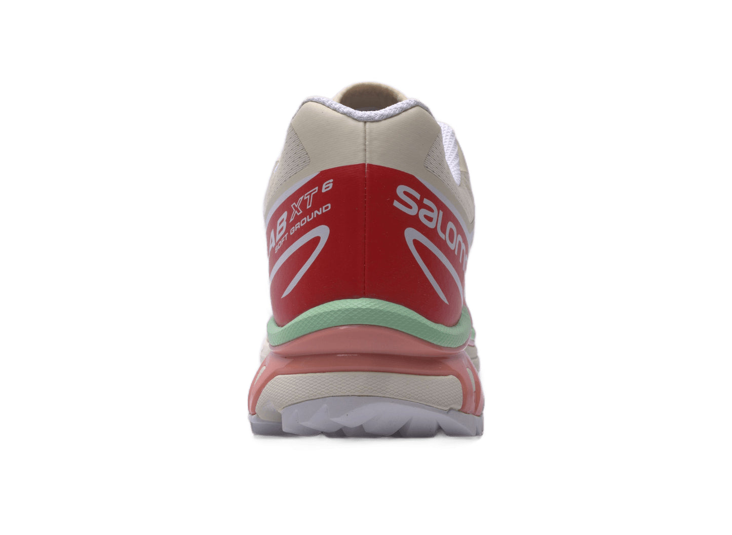 Salomon XT-6 in Shortbread / Poppy Red