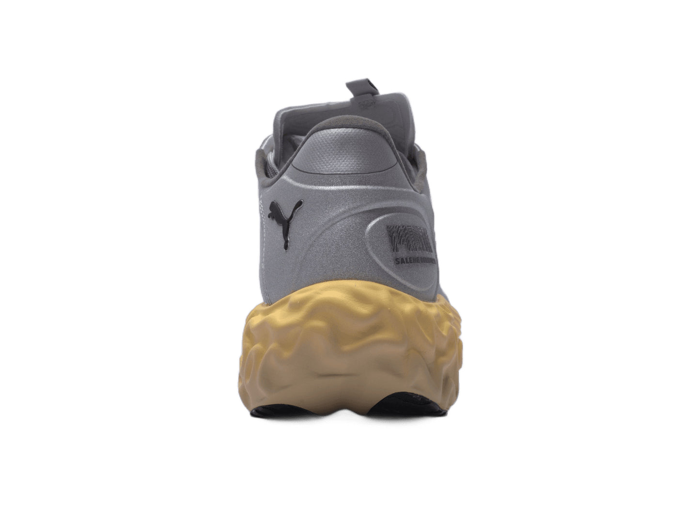 Puma x Salehe Bembury Velum 2 Nitro in Silver and Chrome, men's sneaker, view 2