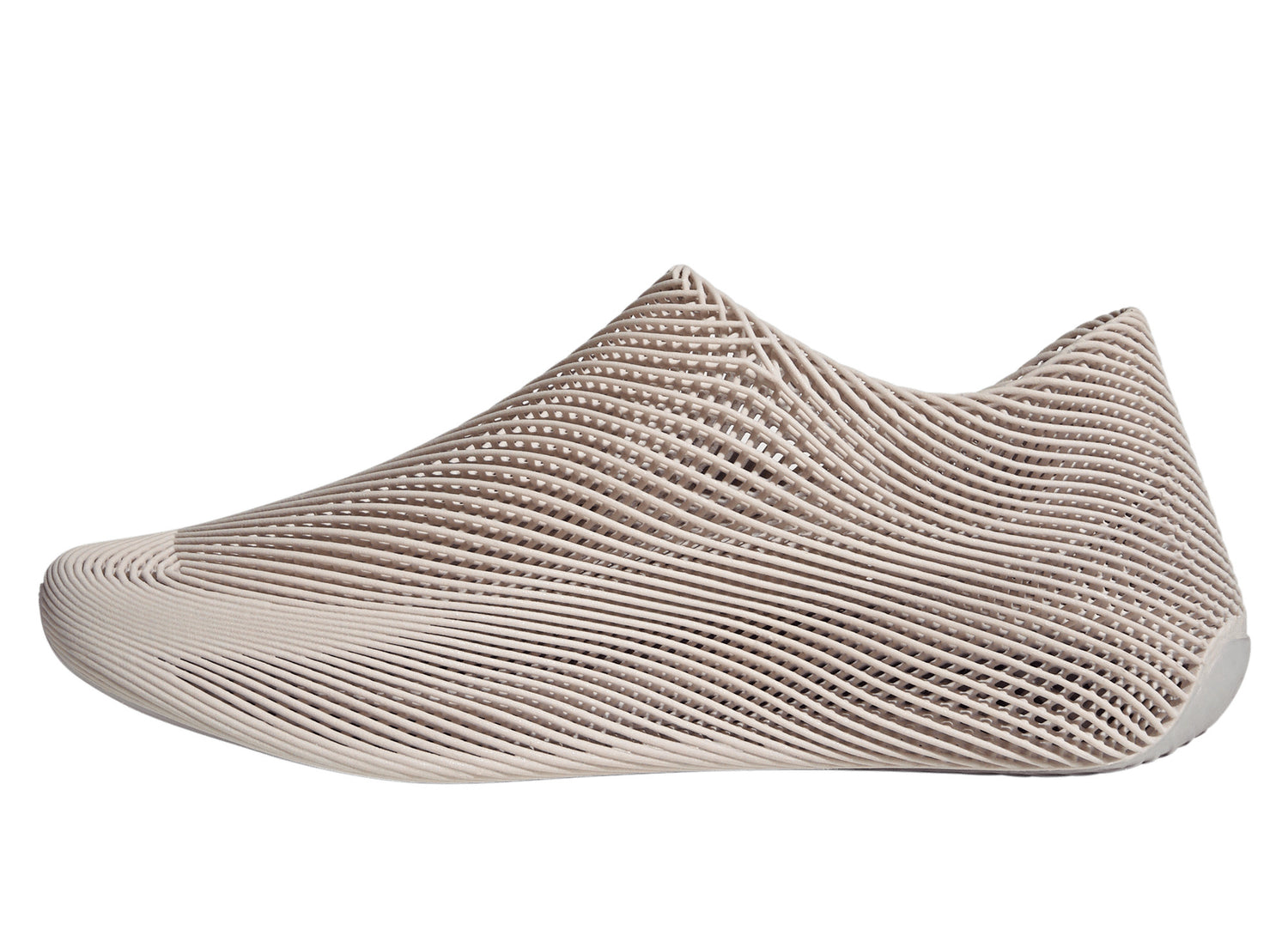 adidas Climacool in Wonder Taupe / Iron Metallic, men's slip-on sneaker, view 2