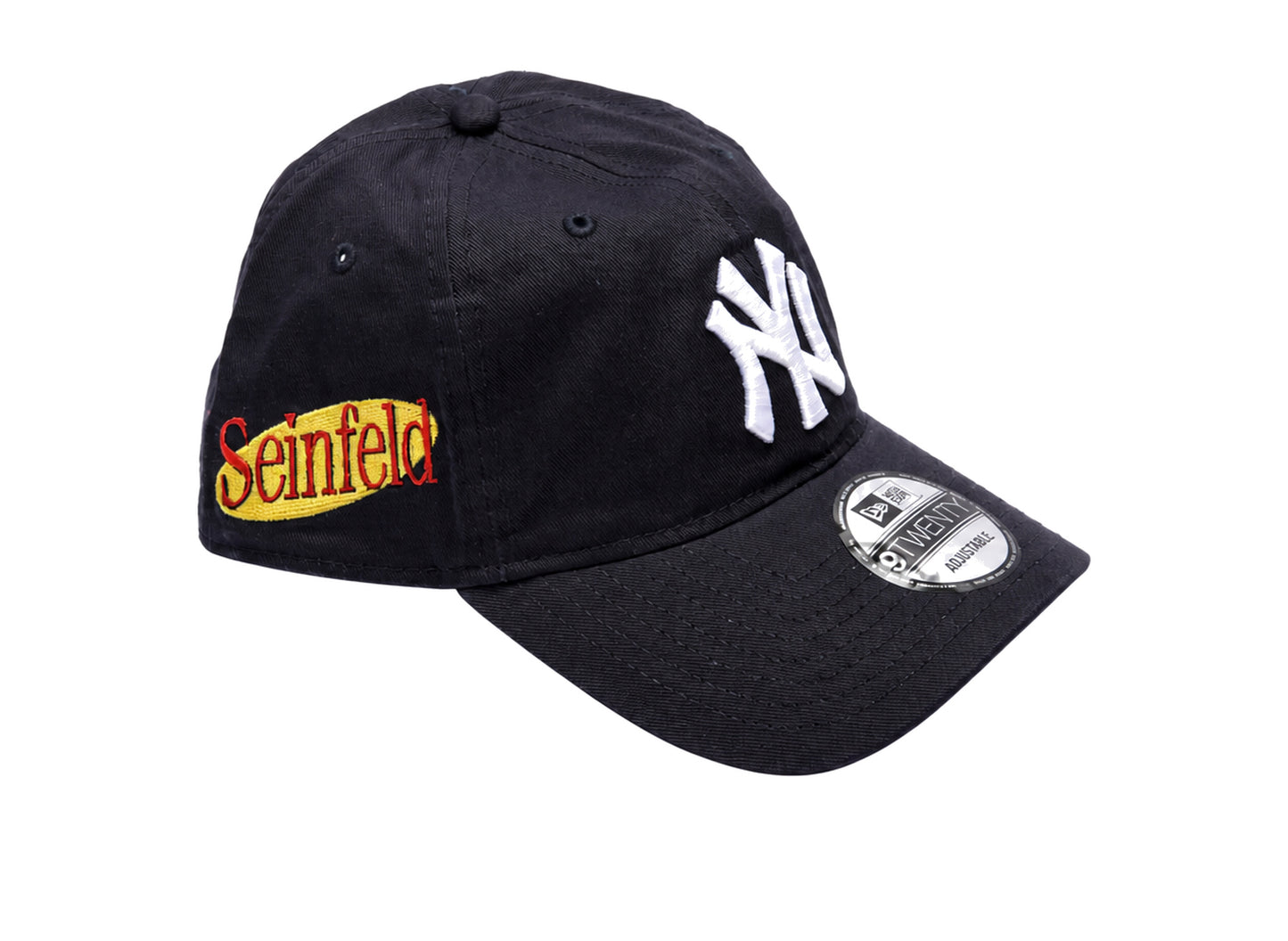 New Era x Seinfeld New York Yankees 9TWENTY Adjustable Hat in Navy