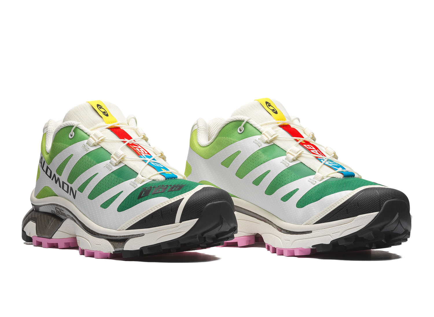 Salomon XT-4 OG L49216800 Vanilla Ice / Acid Lime / Pink Frosting view 3