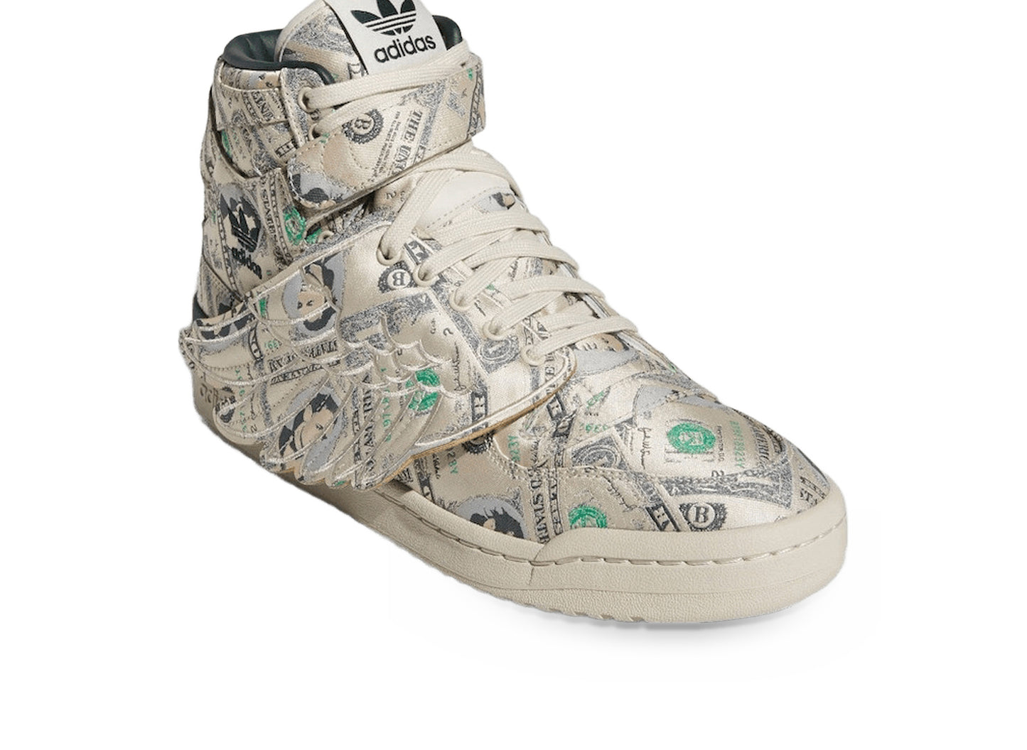 adidas Jeremy Scott Forum Wings 1.0 "Money" (NO BOX)