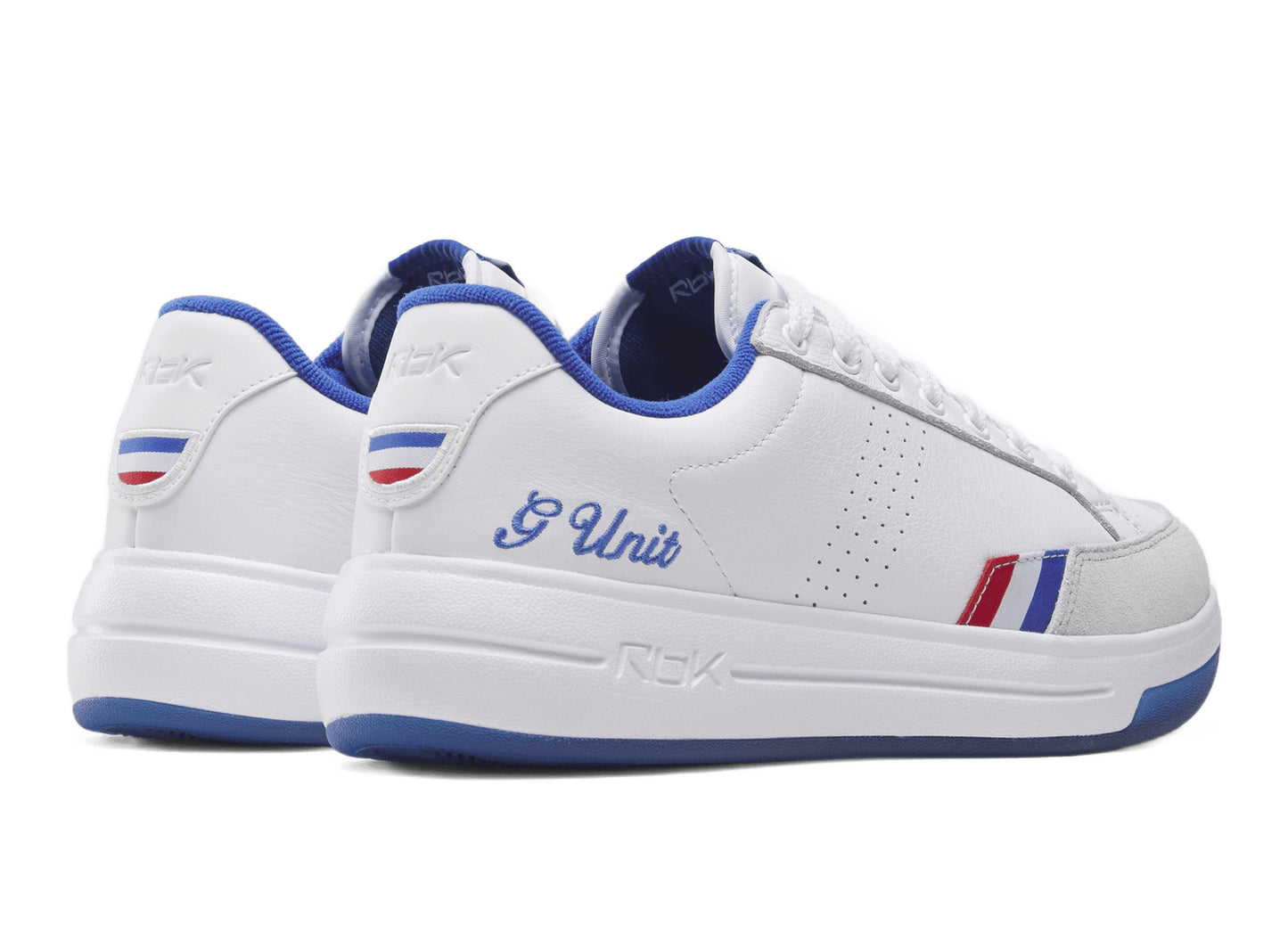 Reebok x G-Unit G6 in White / Blue / Red