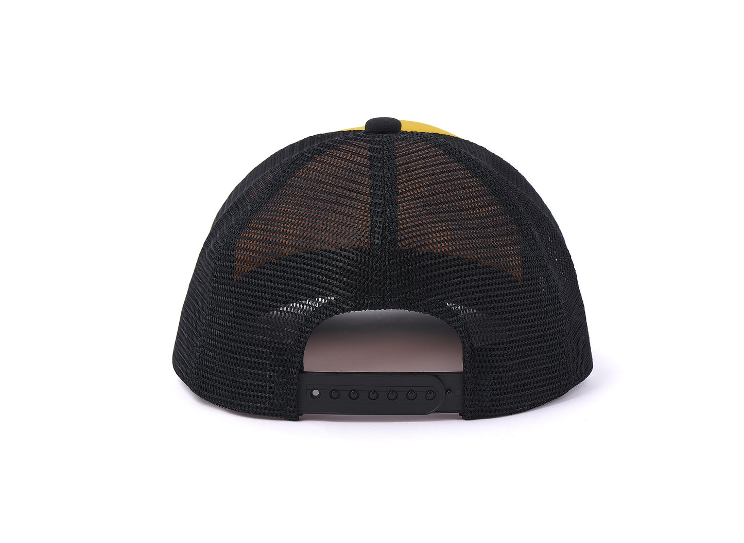Saint Michael 'Saint' Mesh Cap in Yellow / Black
