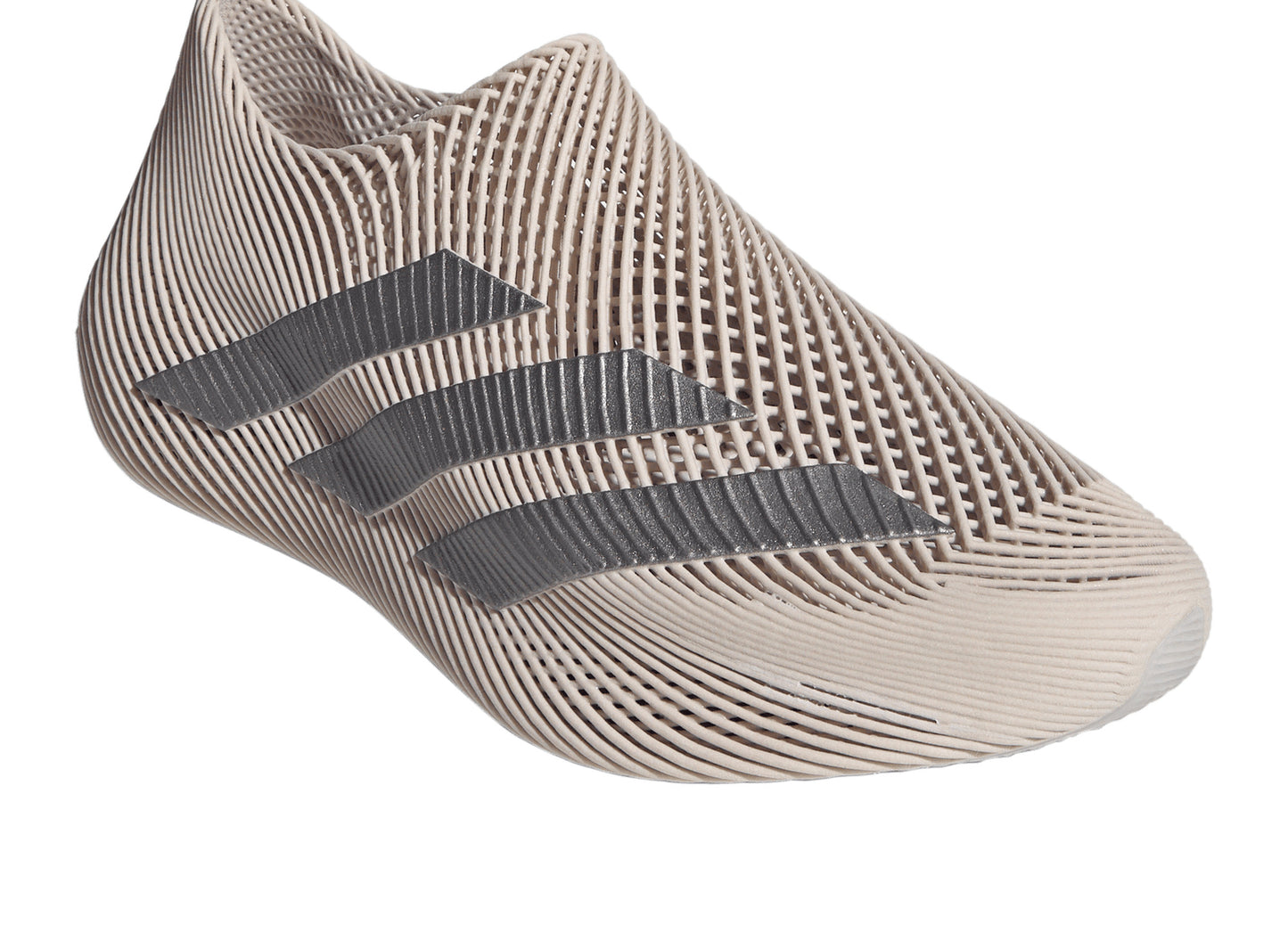 adidas Climacool in Wonder Taupe / Iron Metallic, men's slip-on sneaker, view 3