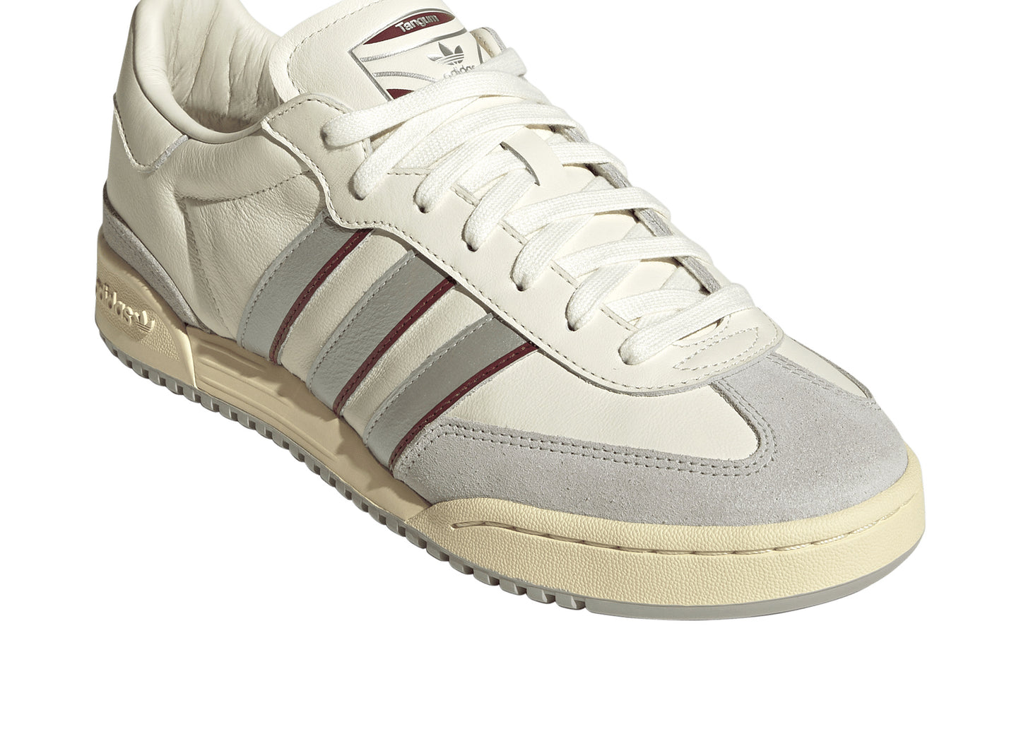 adidas Tangum in Off White / Silver Metallic