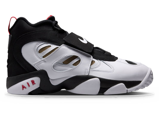 Nike Air Diamond Turf II "49ers" in Black / Fire Red