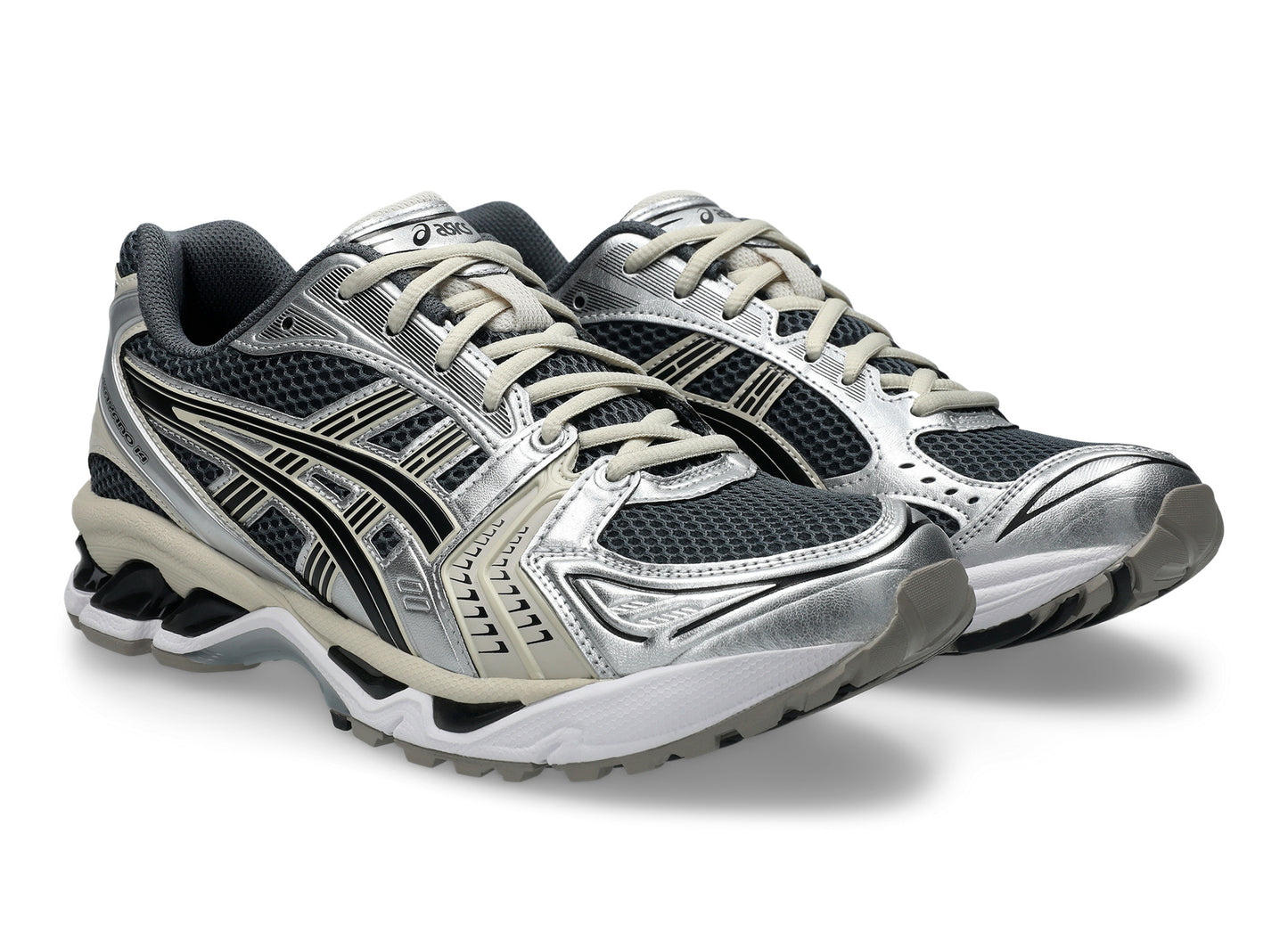 Asics Gel-Kayano 14 in Carrier Grey / Black