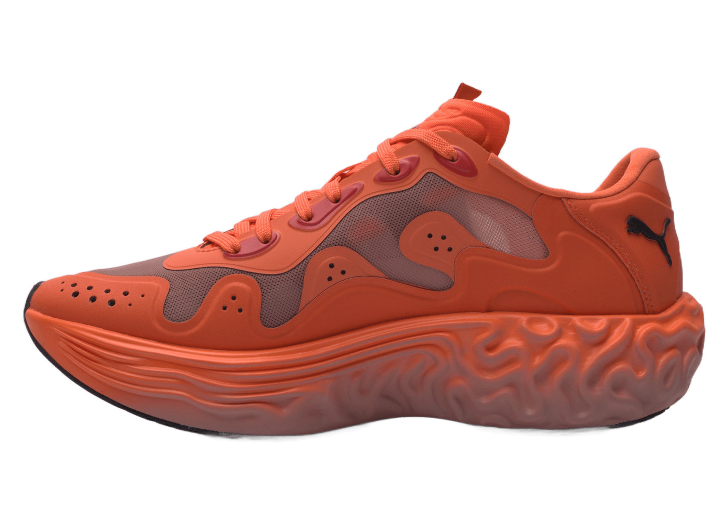Puma x Salehe Bembury Velum 2 Nitro in Pink and Red, men's sneaker, view 3