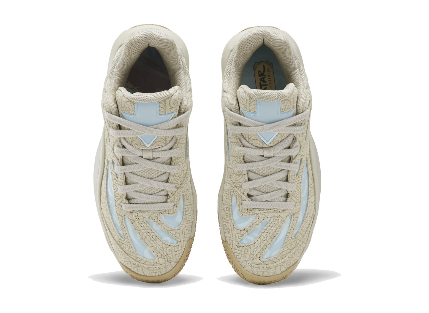 Reebok x Avatar: The Last Airbender Engine A 26 in Sport Beige / Brown - top view