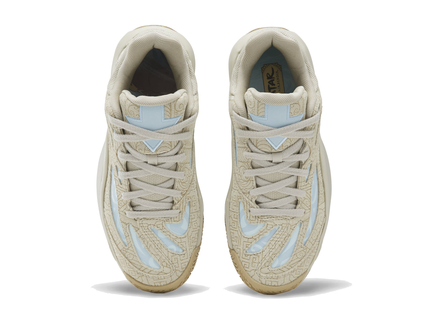 Reebok x Avatar: The Last Airbender Engine A 26 in Sport Beige / Brown - top view