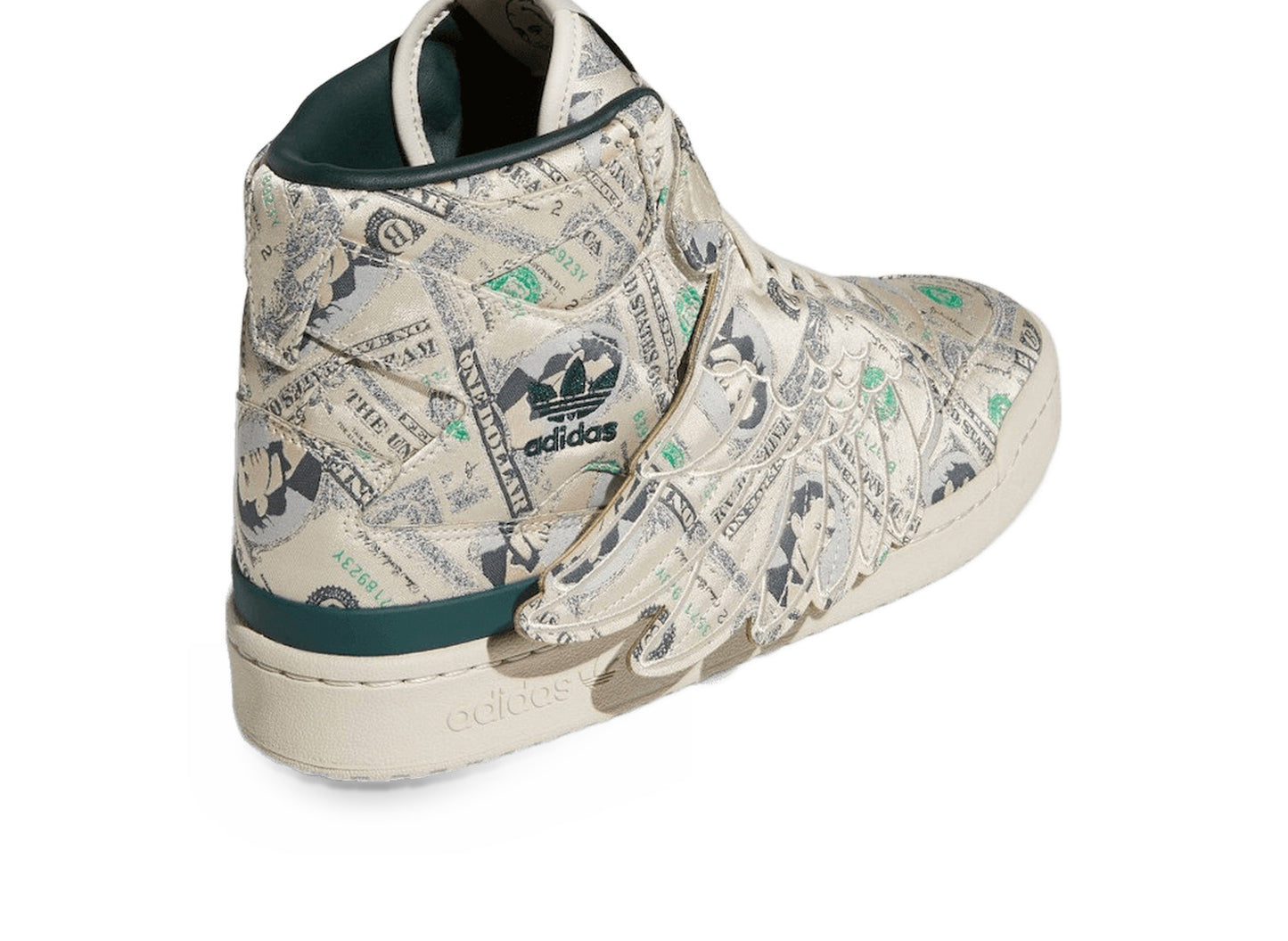 adidas Jeremy Scott Forum Wings 1.0 "Money" (NO BOX)
