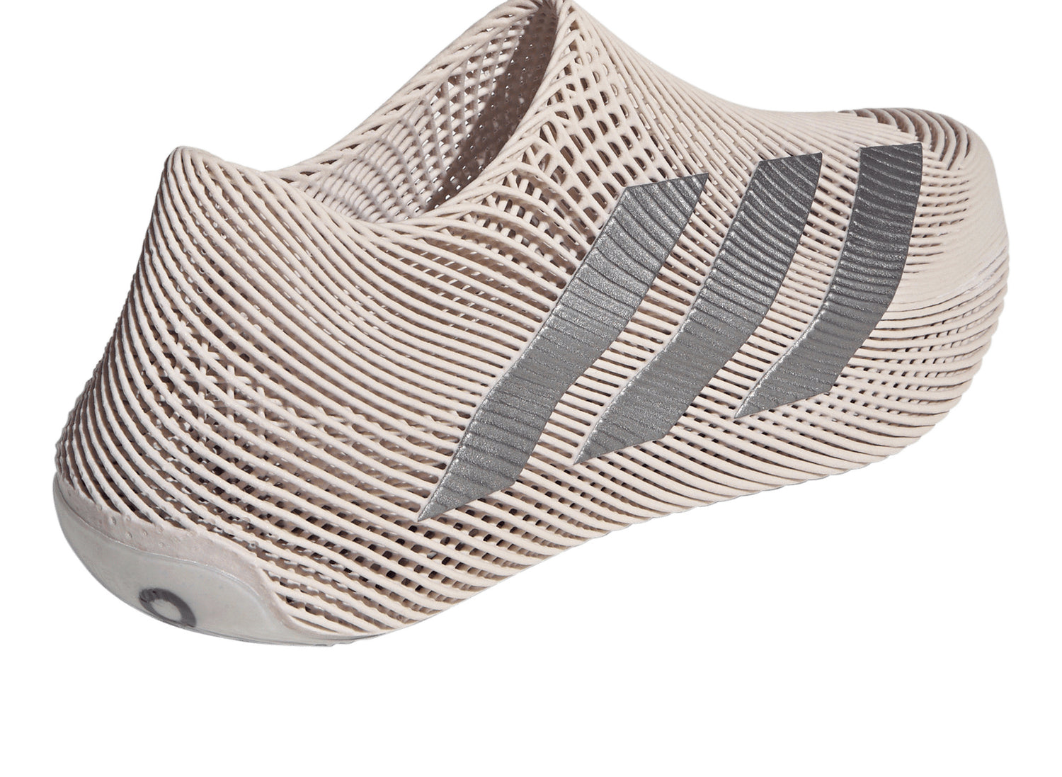 adidas Climacool in Wonder Taupe / Iron Metallic, men's slip-on sneaker, view 4