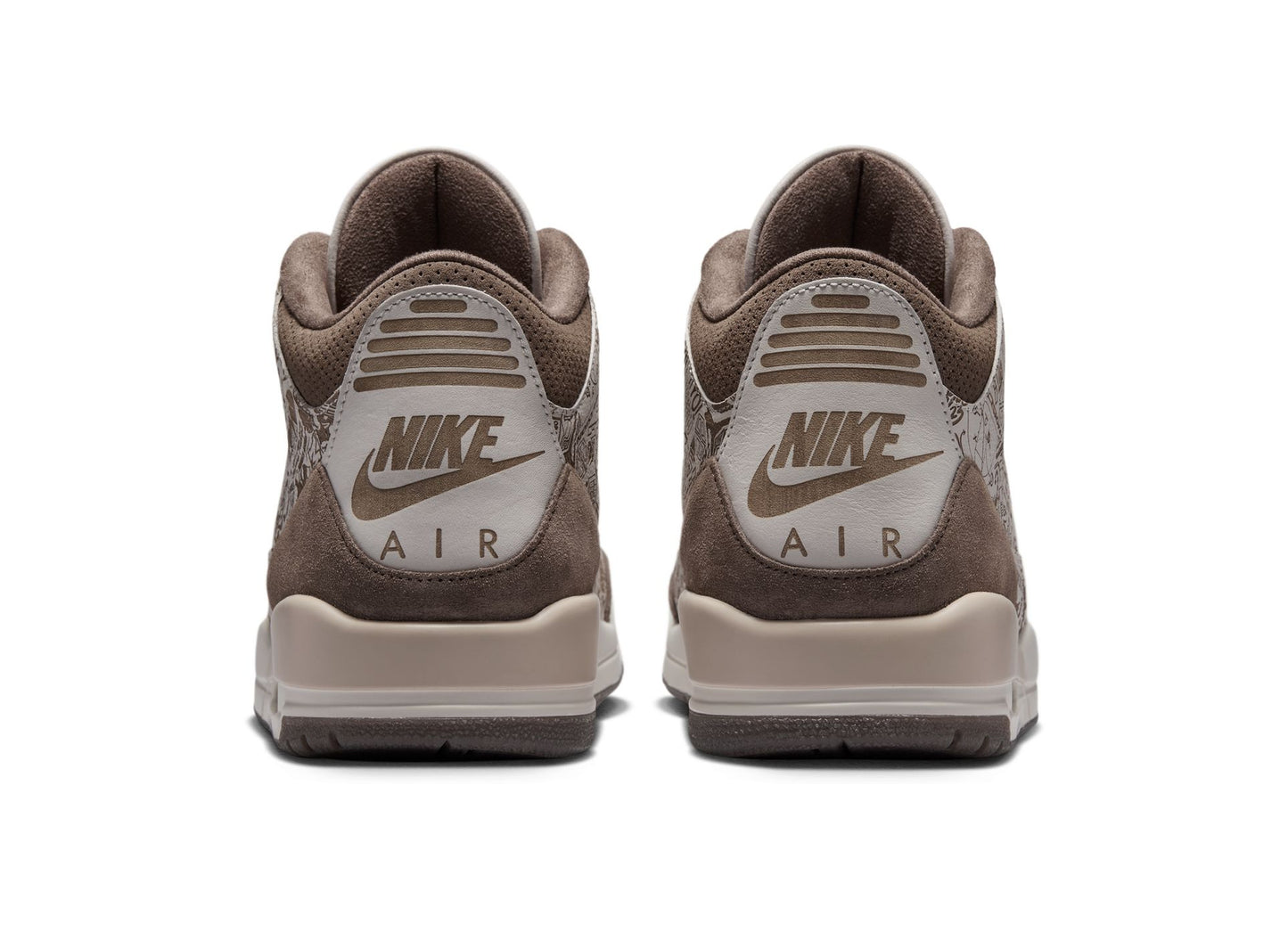 Air Jordan 3 Retro 'Laser' in Phantom / University Red