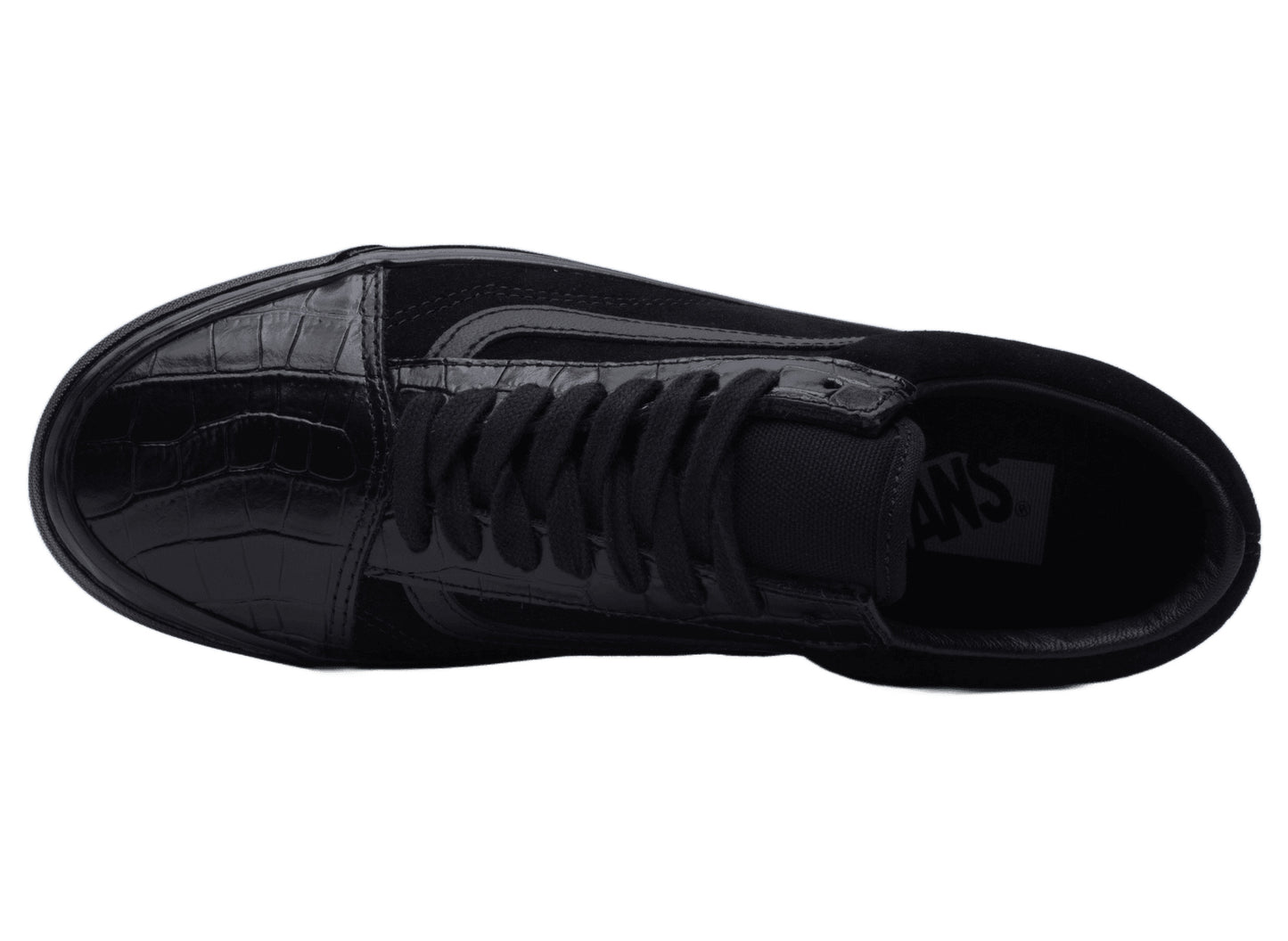Vans Old Skool LX Croc Leather in Black