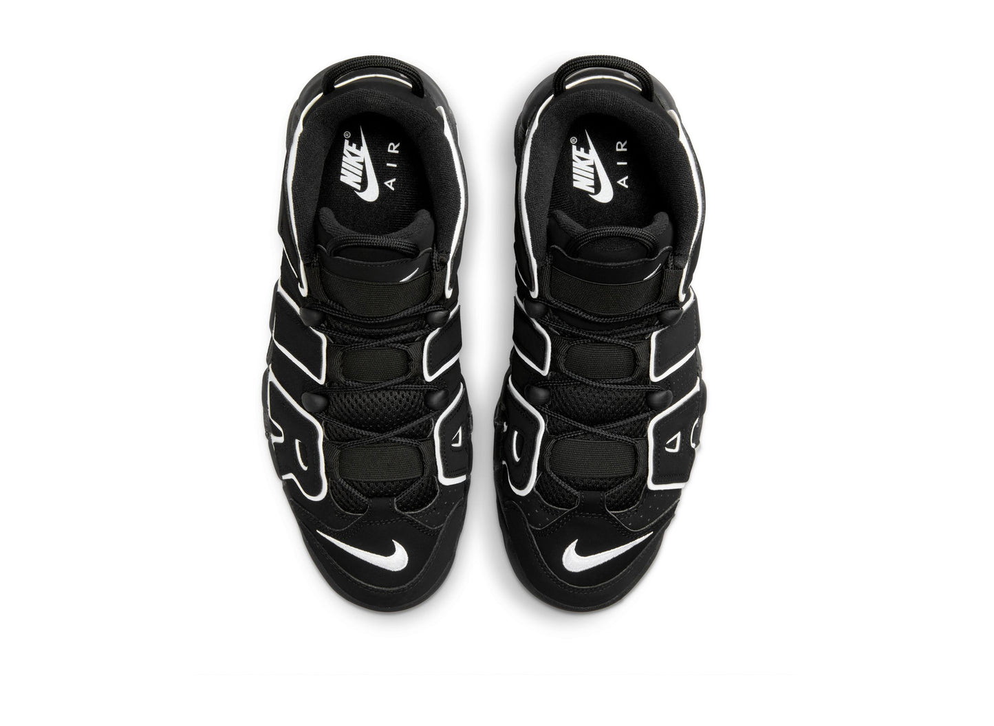 Nike Air More Uptempo '96 in Black / White