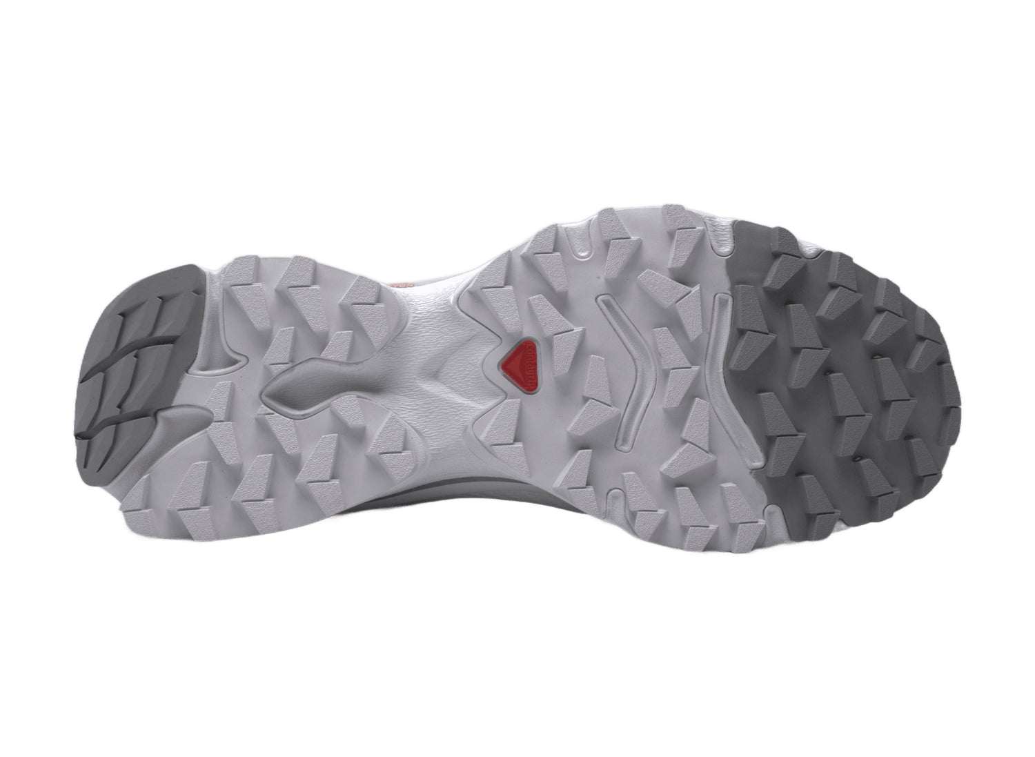 Salomon XT-4 OG shoe in the White and Green Ash colorway, white men's footwear, view 5
