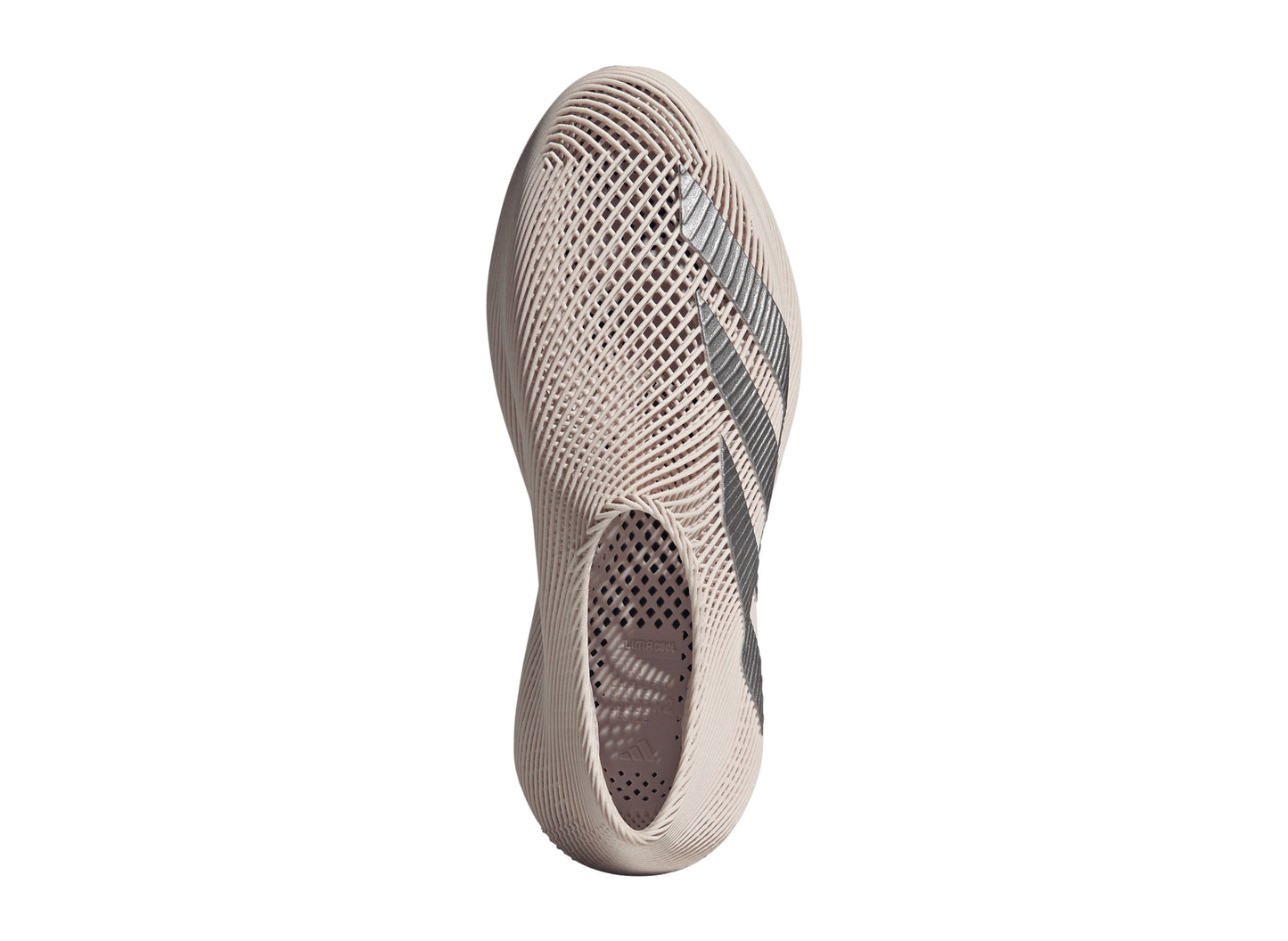 adidas Climacool in Wonder Taupe / Iron Metallic, men's slip-on sneaker, view 5