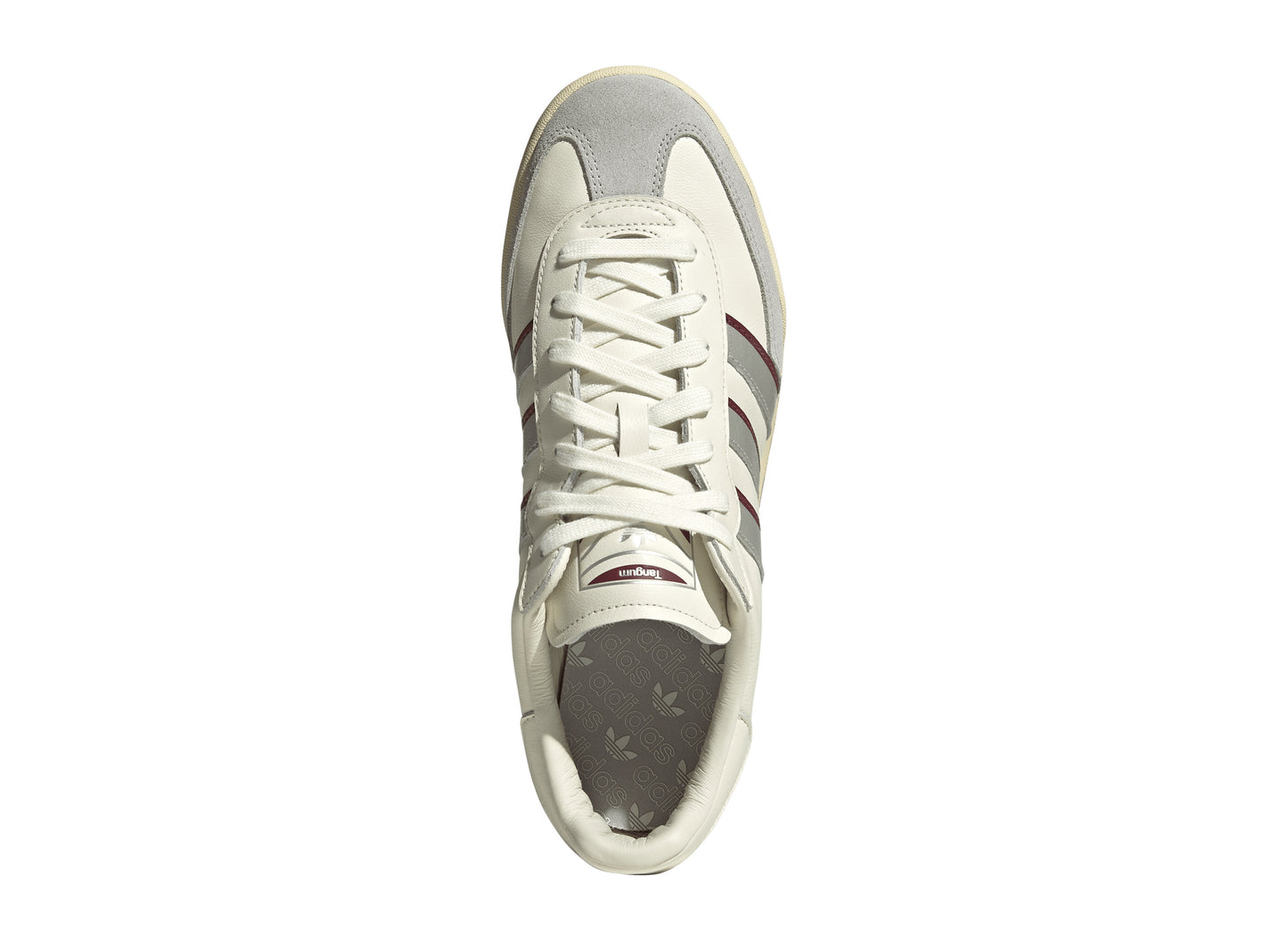 adidas Tangum in Off White / Silver Metallic