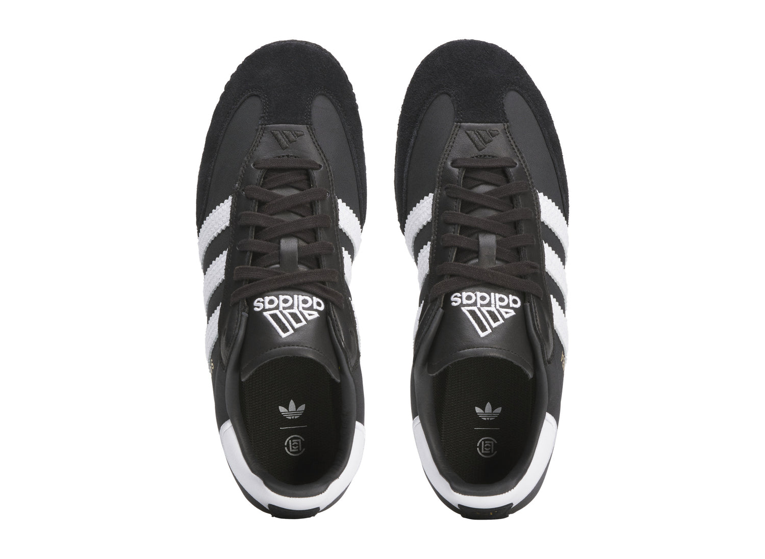 adidas x CLOT Samba Espadrille in Core Black and Footwear White, men's sneaker, view 5