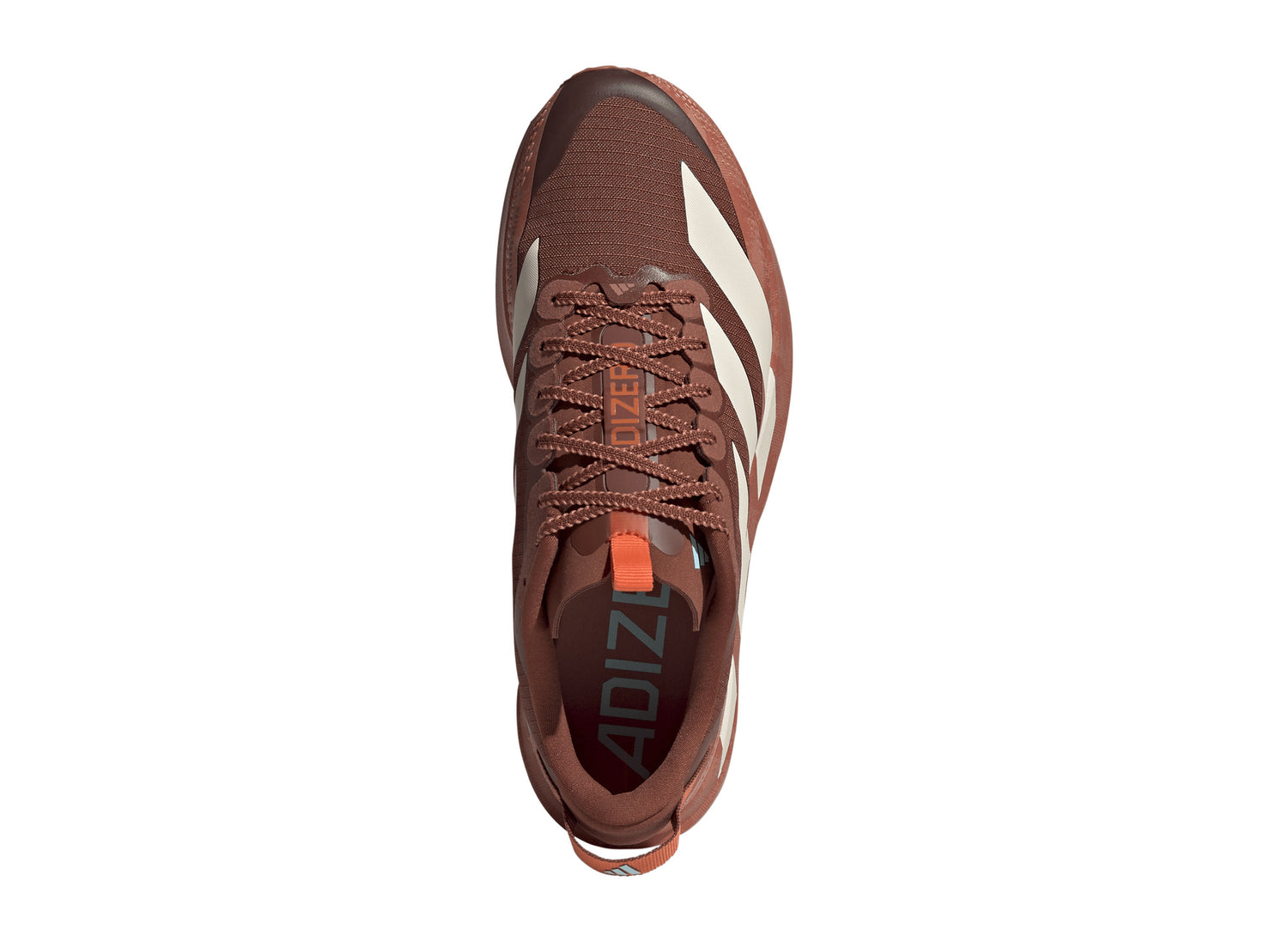 adidas Adizero EVO SL ATR in Burnt Sienna / Wonder White, men's running shoe, view 5