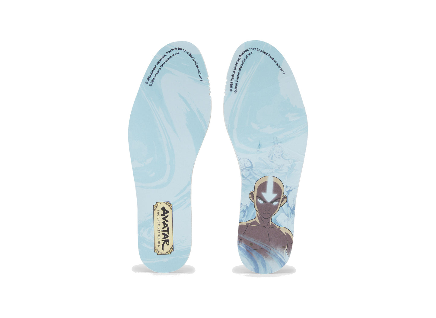 Reebok x Avatar: The Last Airbender Engine A 26 in Sport Beige / Brown - Avatar graphic insoles