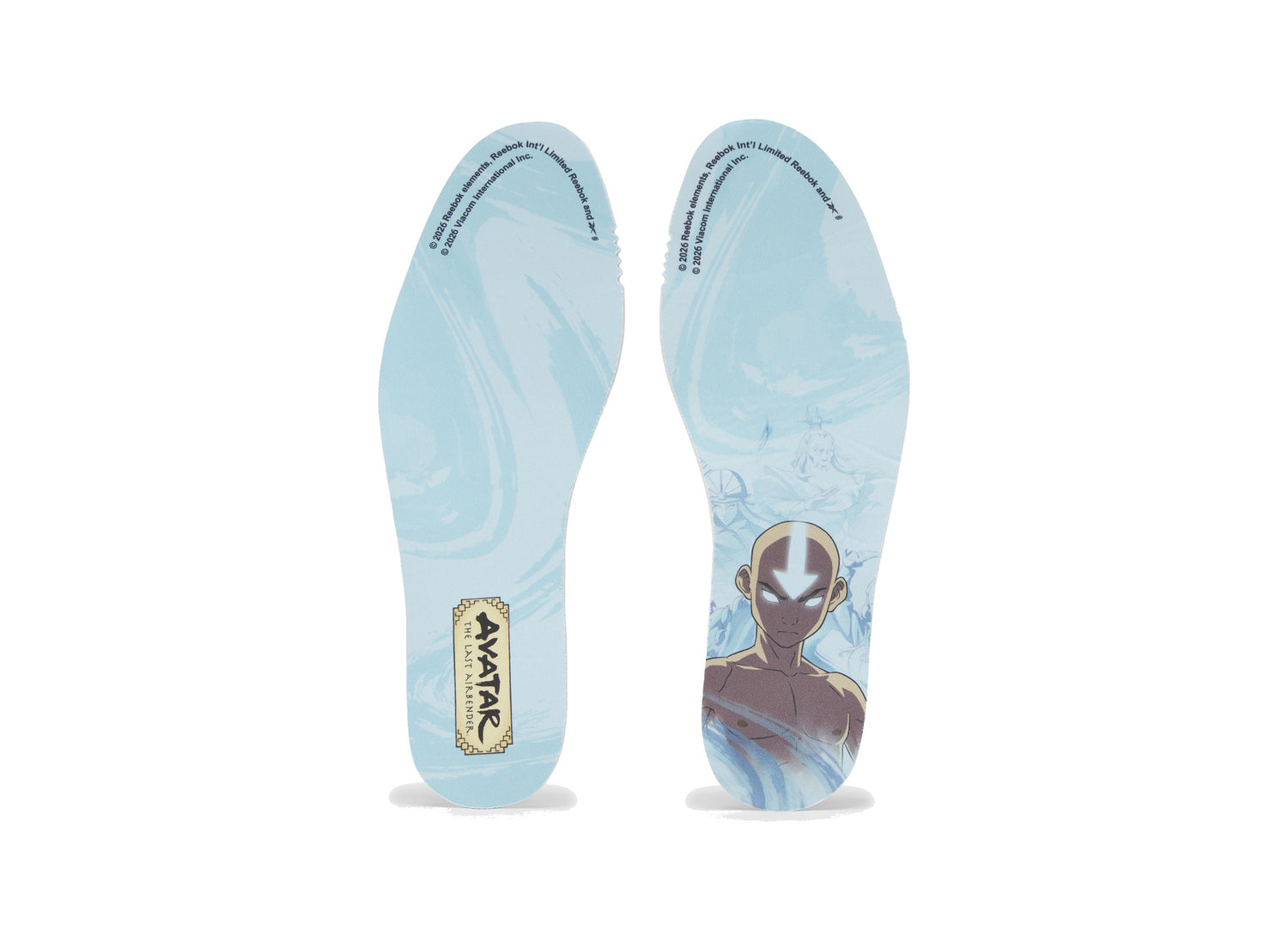 Reebok x Avatar: The Last Airbender Engine A 26 in Sport Beige / Brown - Avatar graphic insoles