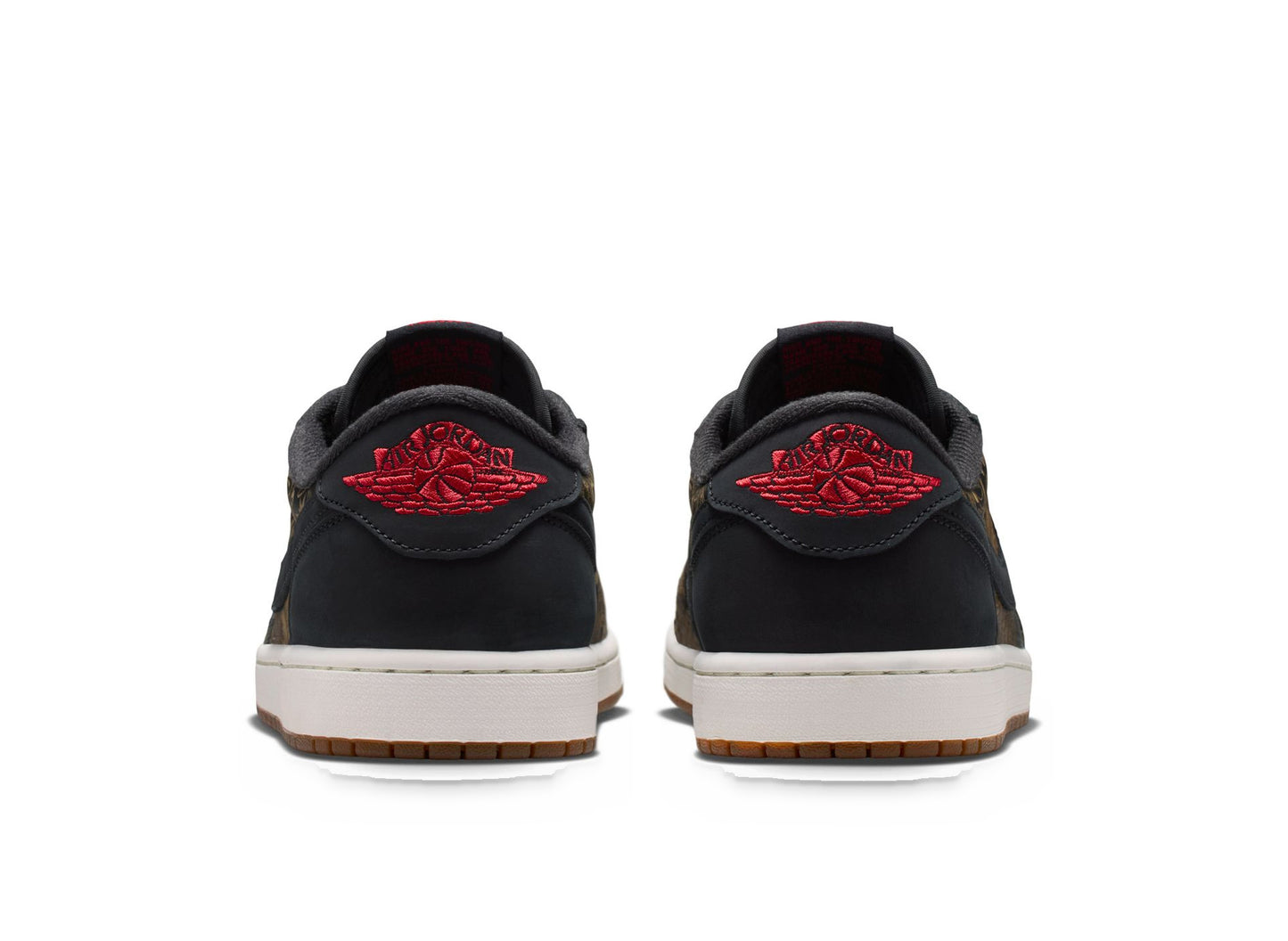 Air Jordan 1 Low OG "Laser" in Black / Varsity Red