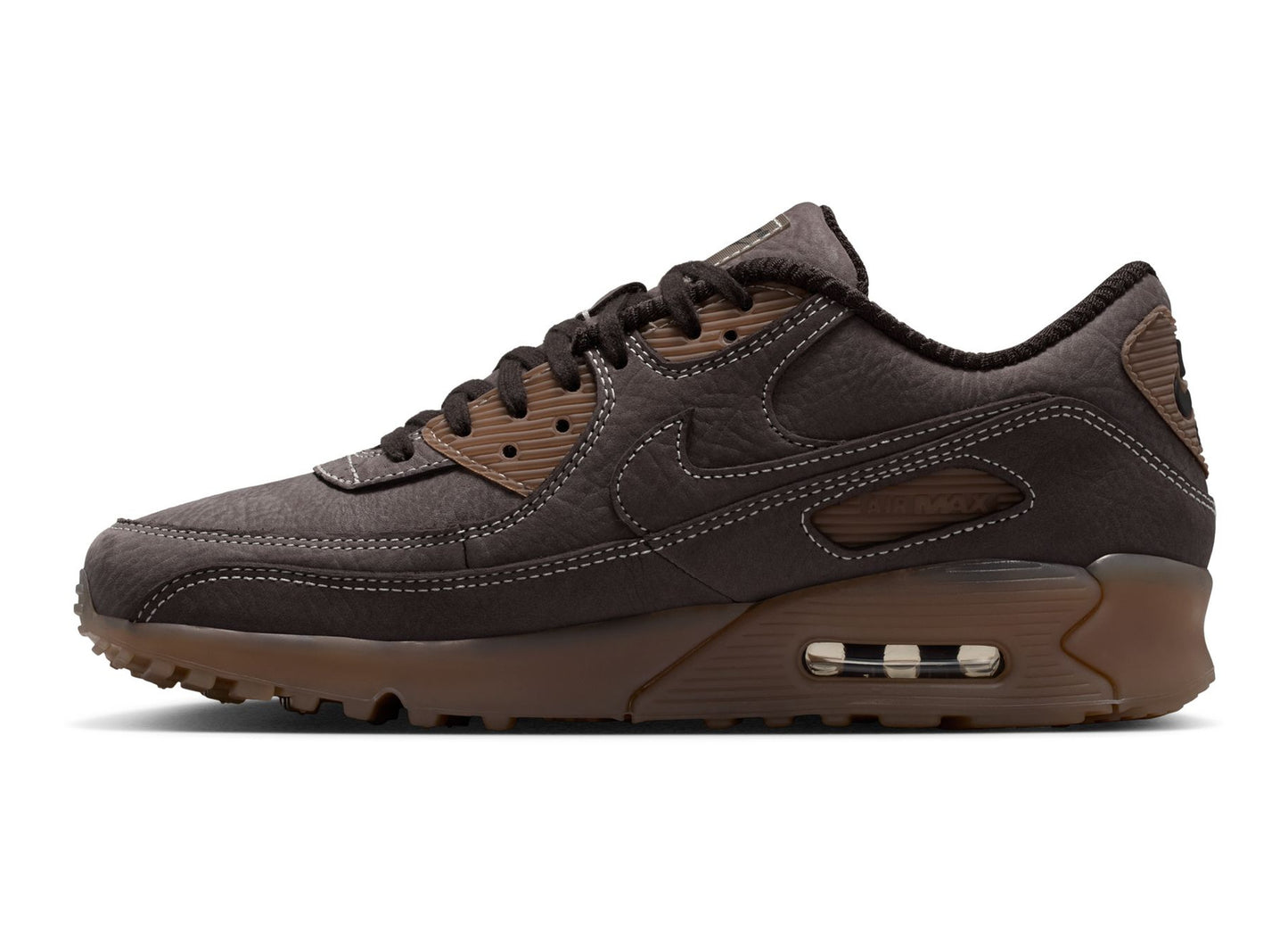 Nike Air Max 90 SP in Shadow Brown and Buff, men's lifestyle sneaker, view 6
