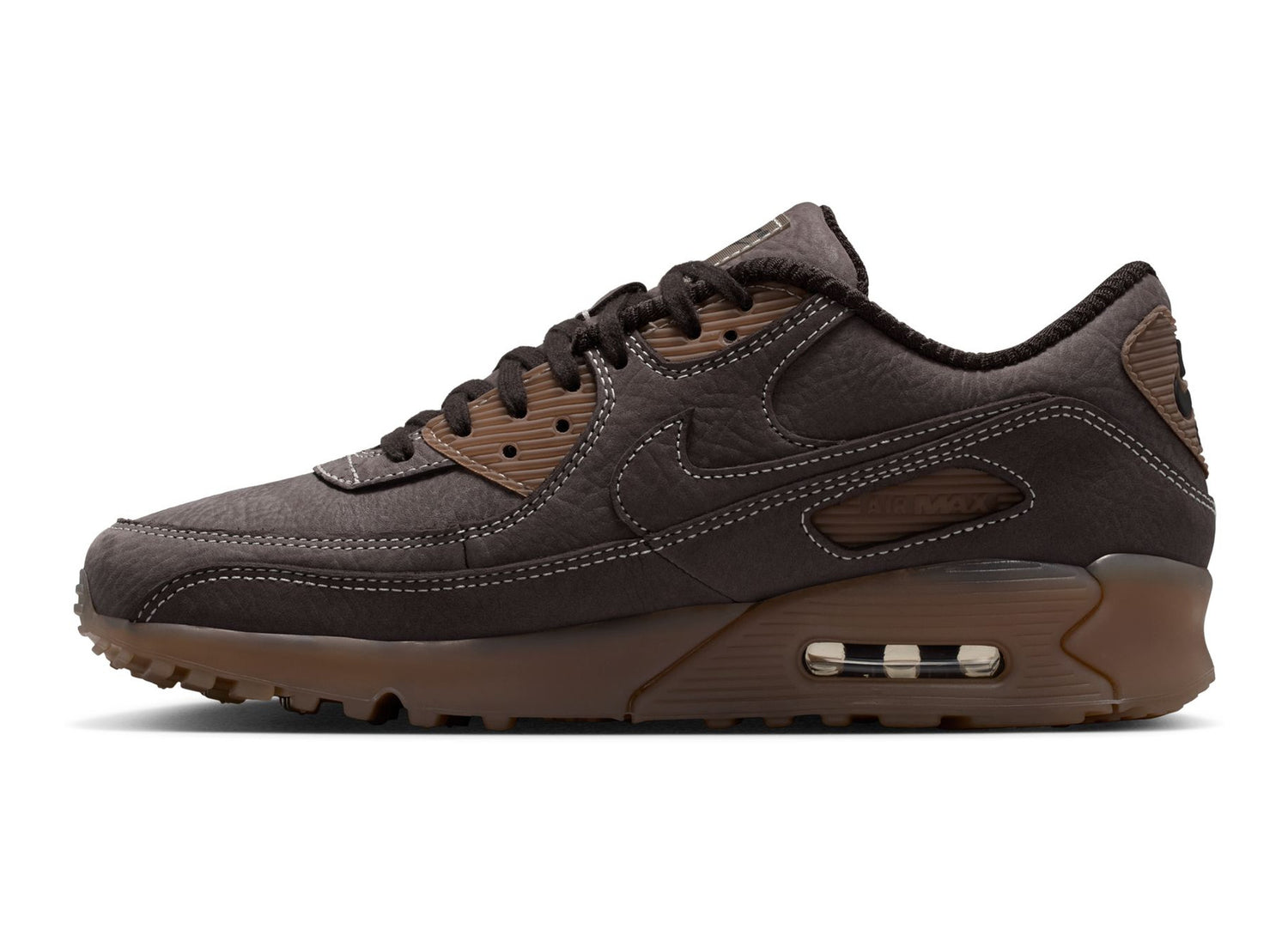 Nike Air Max 90 SP in Shadow Brown and Buff, men's lifestyle sneaker, view 6