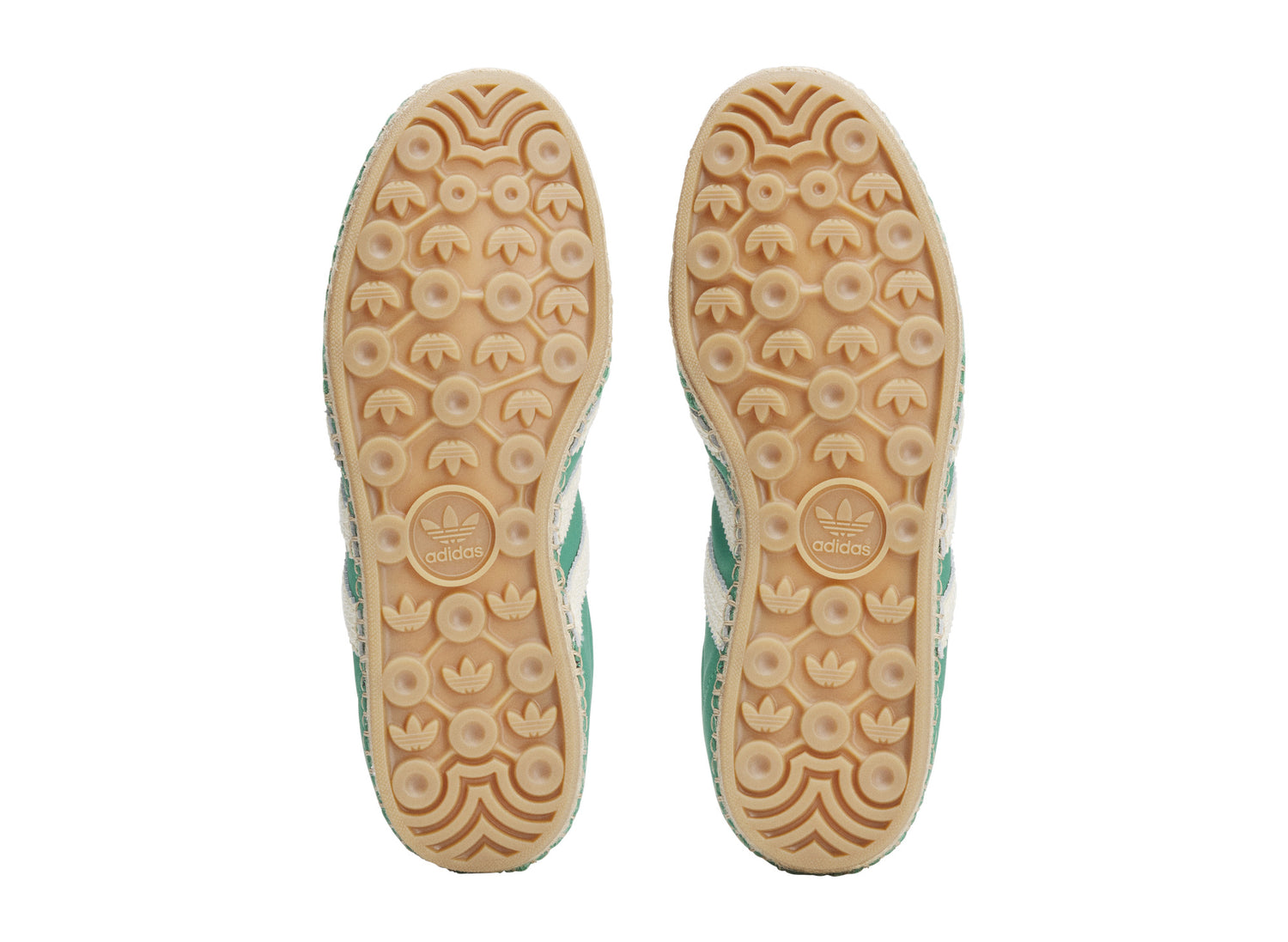 adidas x CLOT Samba Espadrille in Court Green and Warm Vanilla, men's sneaker, view 6