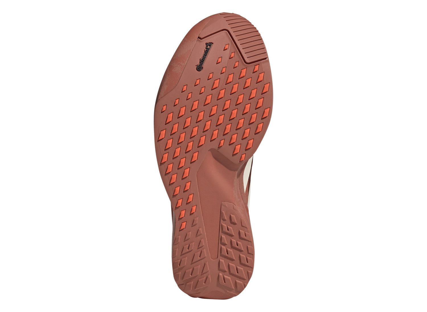 adidas Adizero EVO SL ATR in Burnt Sienna / Wonder White, men's running shoe, view 6