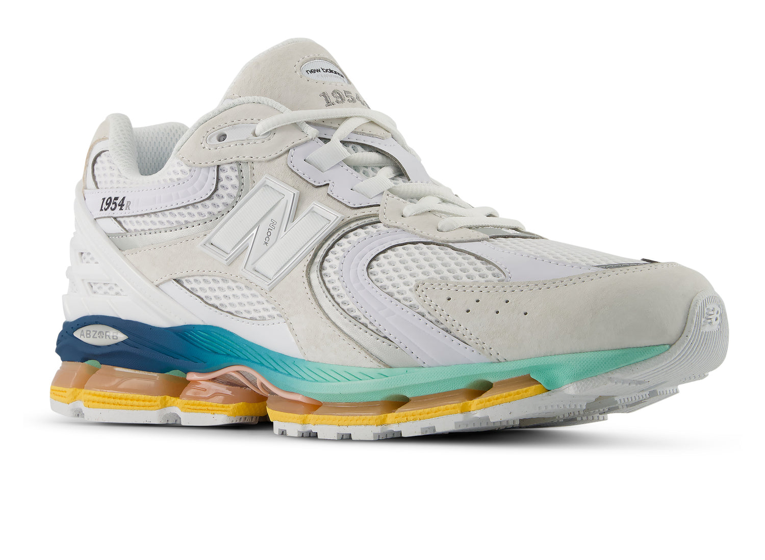 New Balance 1954R U19549XD Reflection White Bright Mint view 7