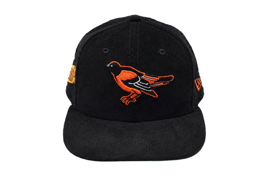 New Era x Seinfeld Baltimore Orioles 59FIFTY Fitted Hat in Black